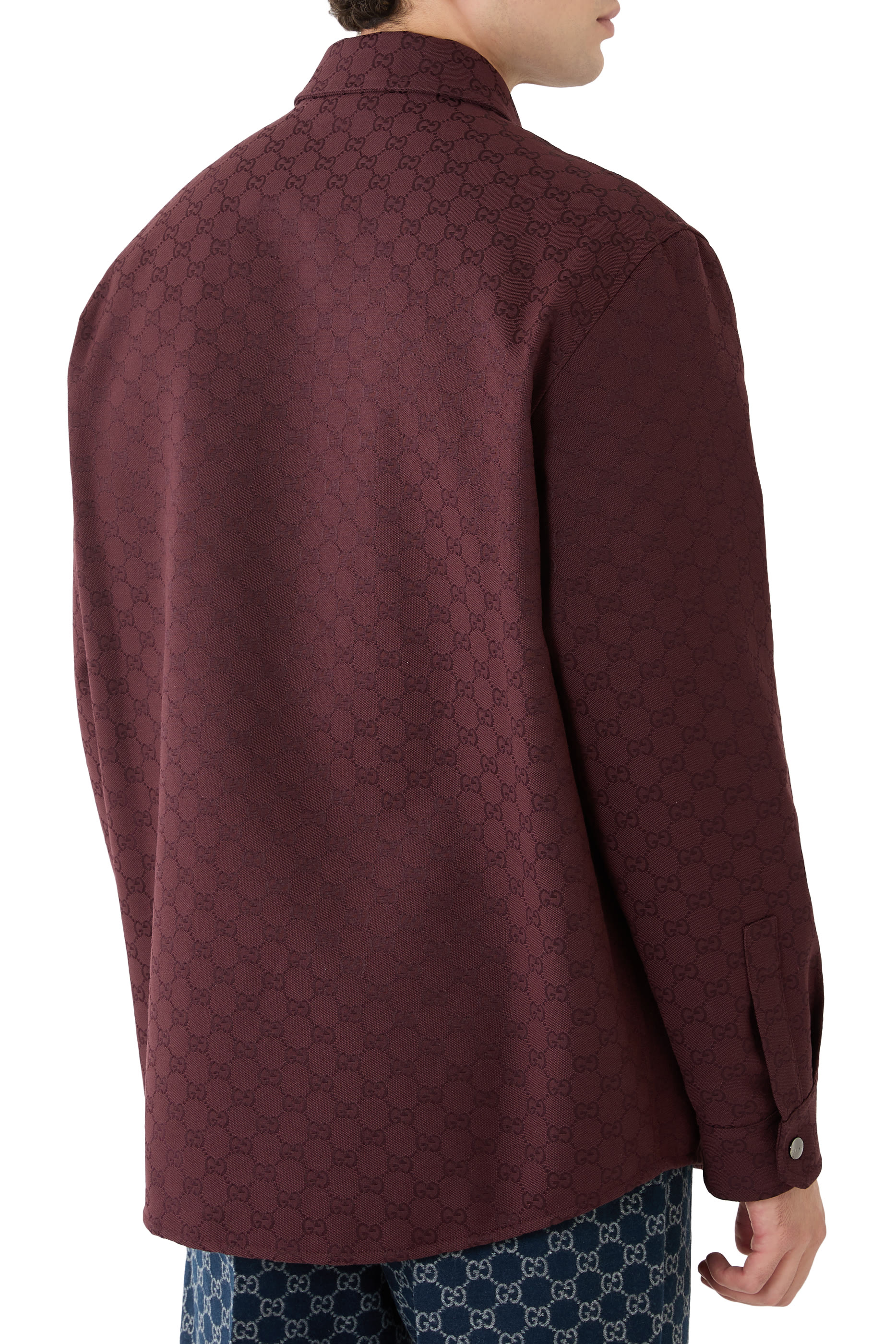 GG Canvas Zip Jacket