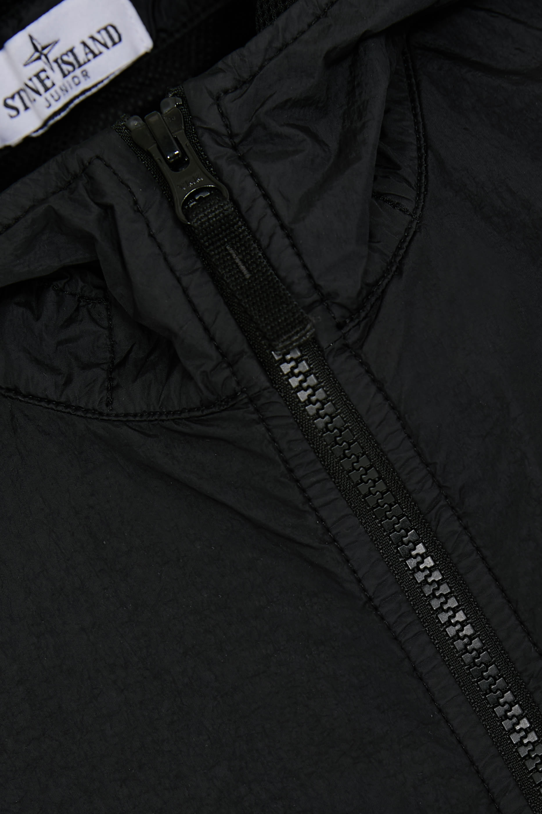 Kids Logo Patch Hooded Jacket