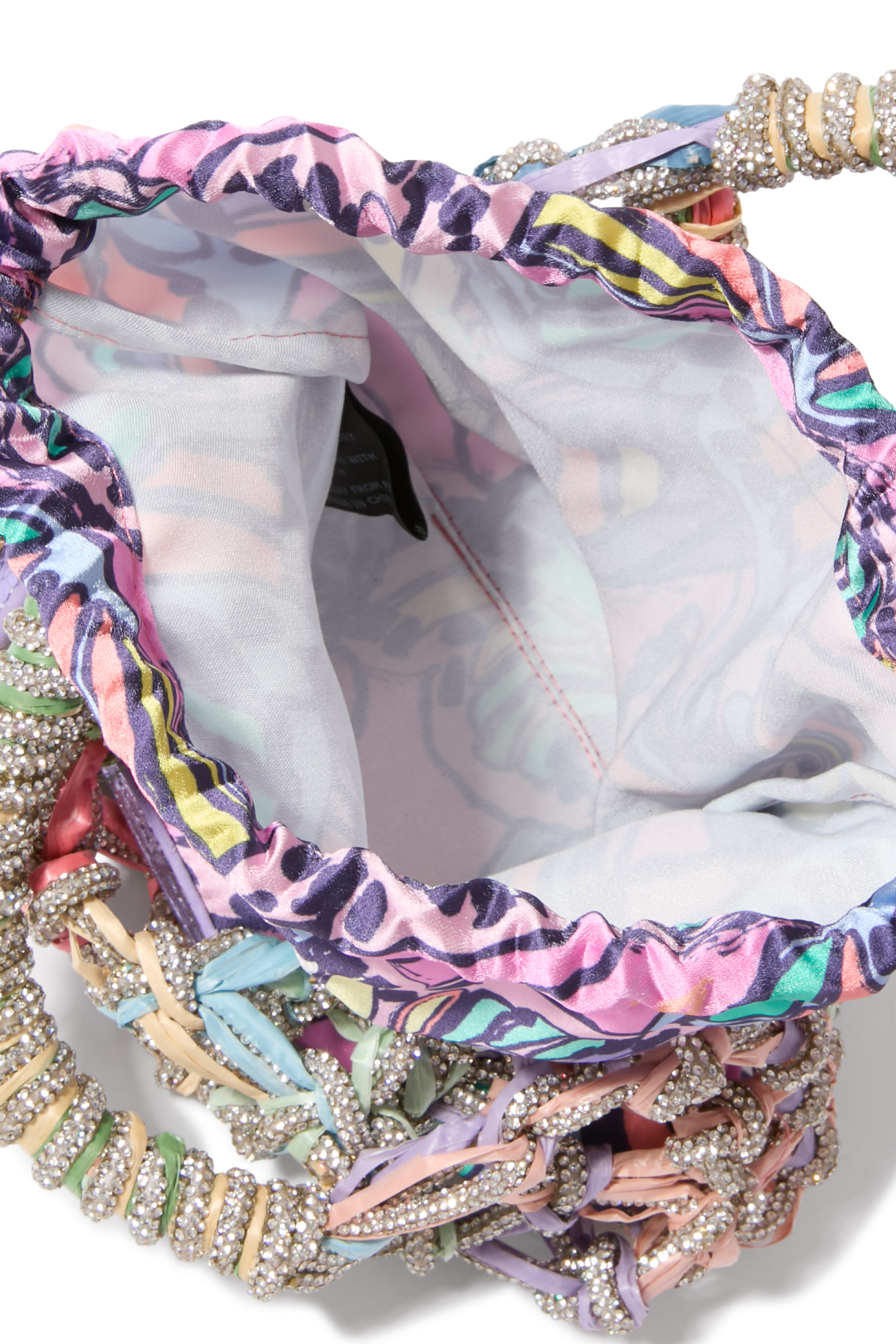 Macrame Crystal Bag