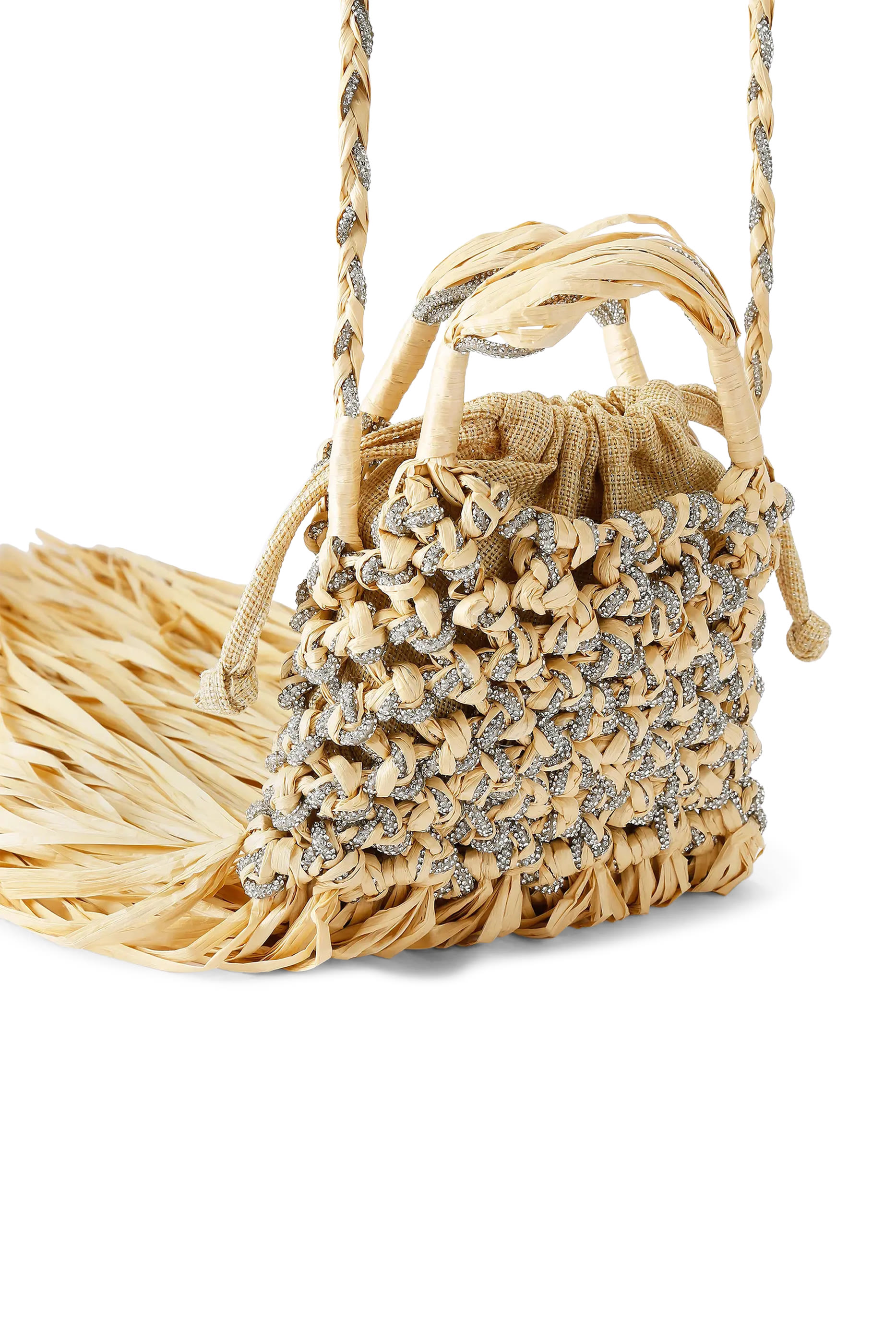  Mini Macramé Crystal Bag