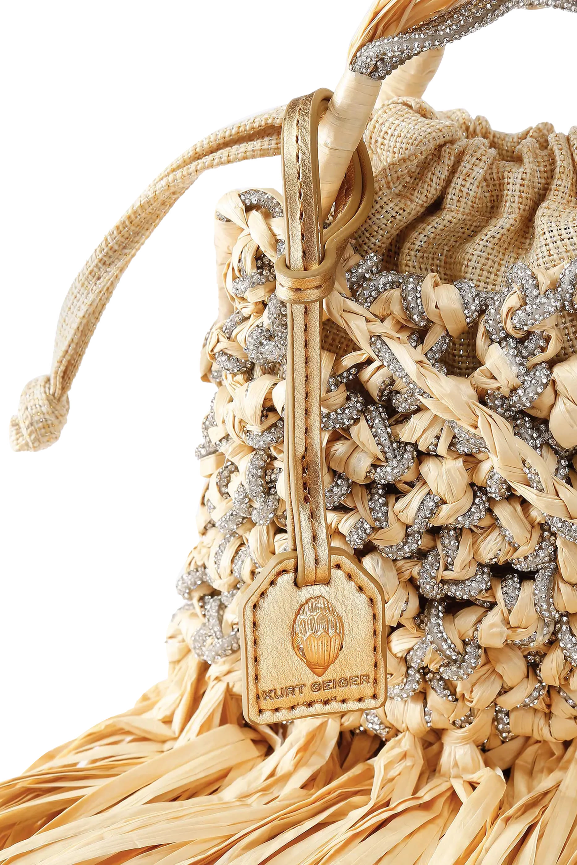  Mini Macramé Crystal Bag