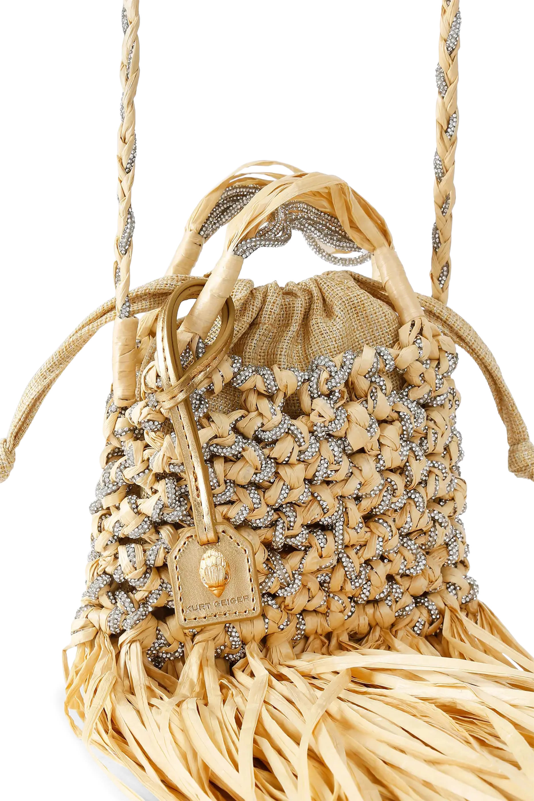  Mini Macramé Crystal Bag
