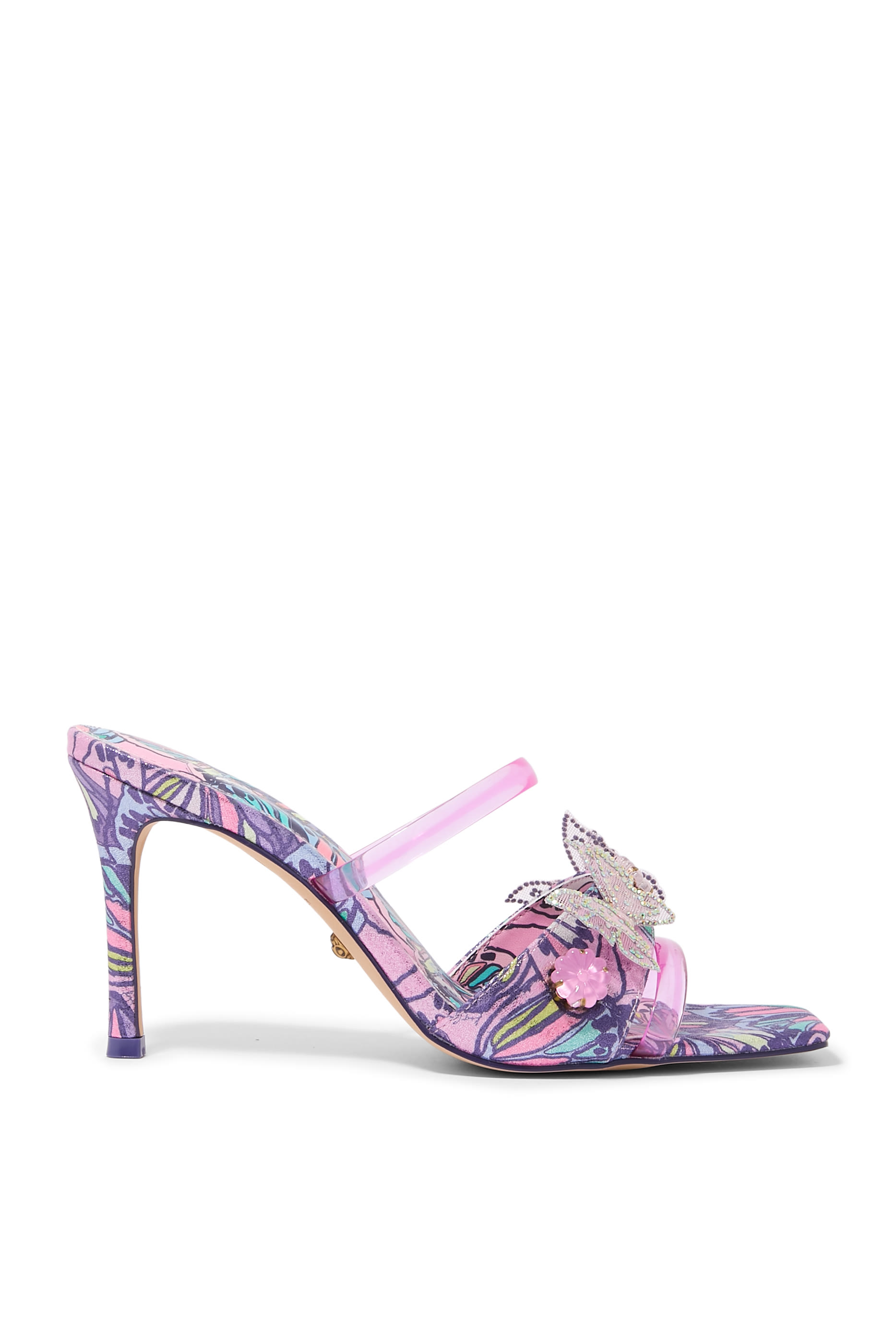 Butterfly Mule Sandals