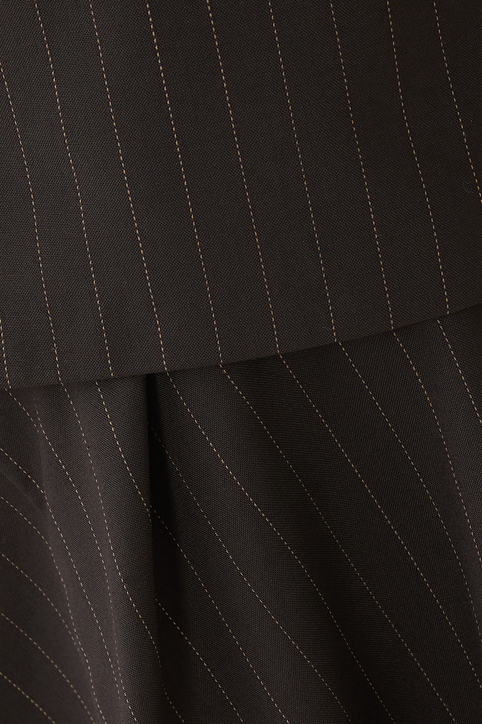 Chalk Stripe Skirt