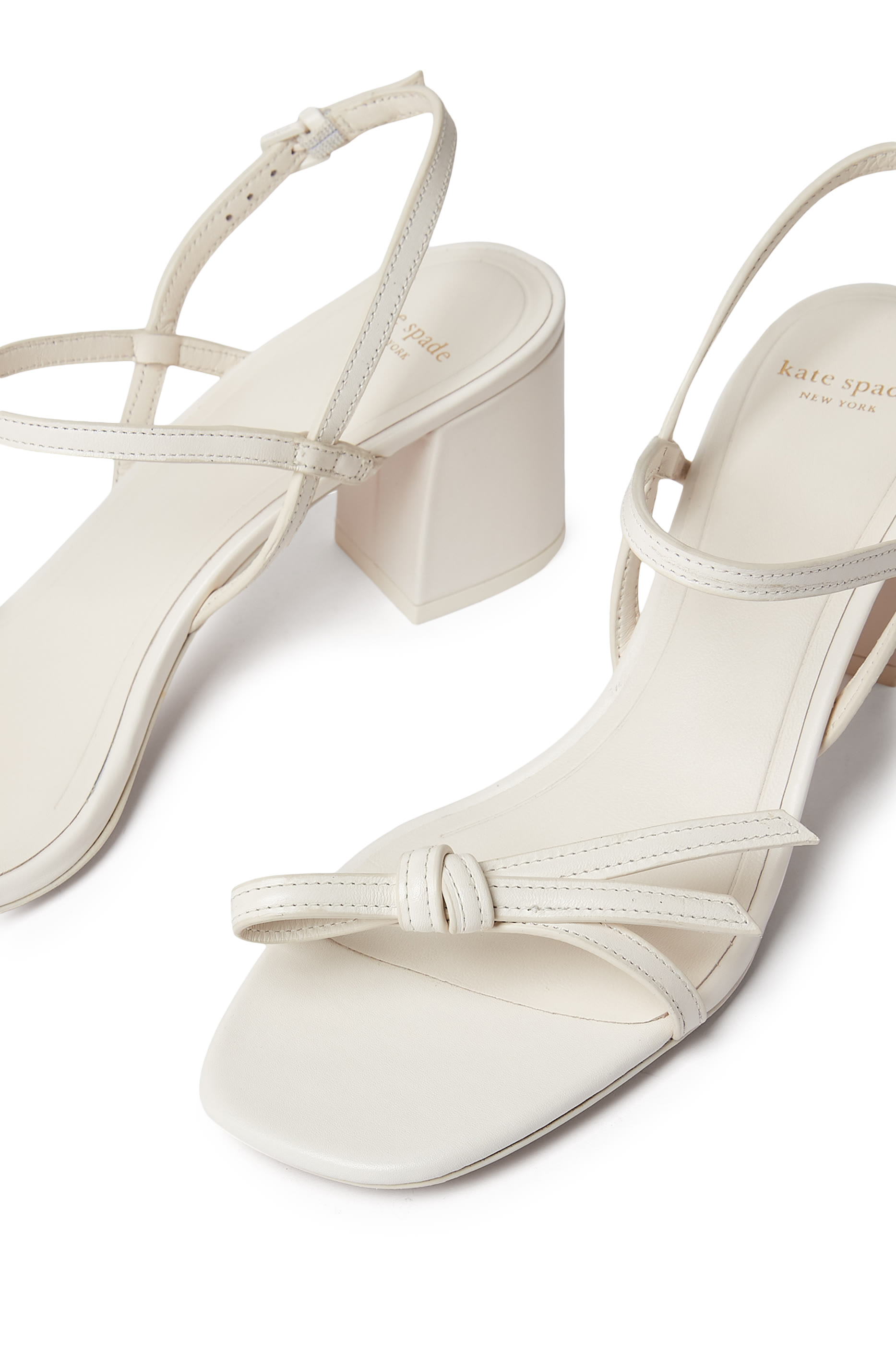 Loop 65 Smooth Leather Block Sandals