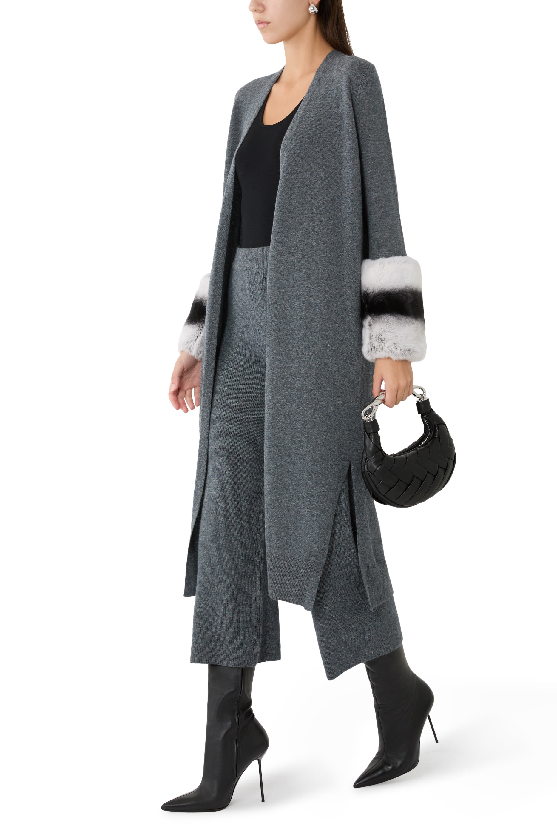 Knit Cropped Pants