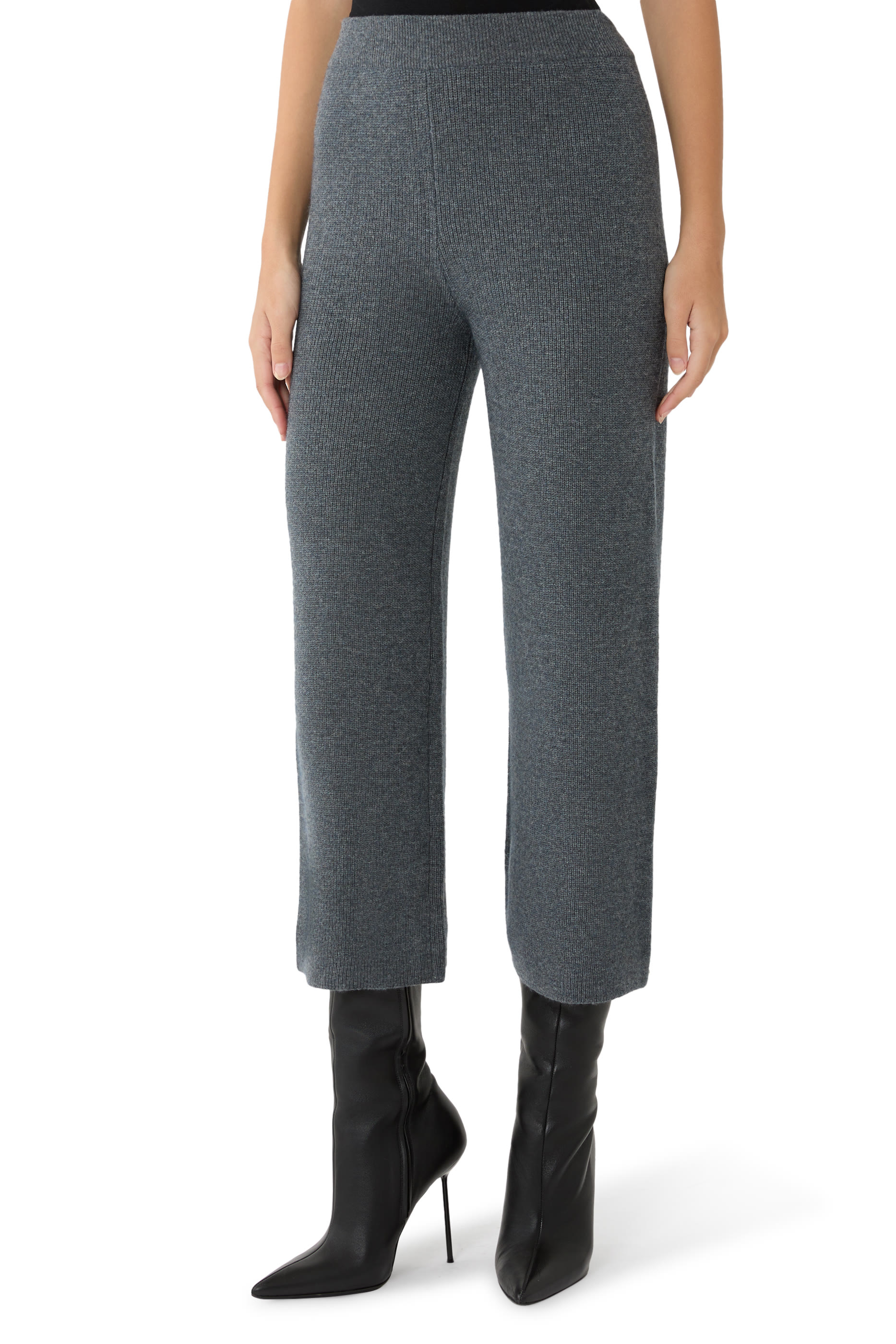Knit Cropped Pants