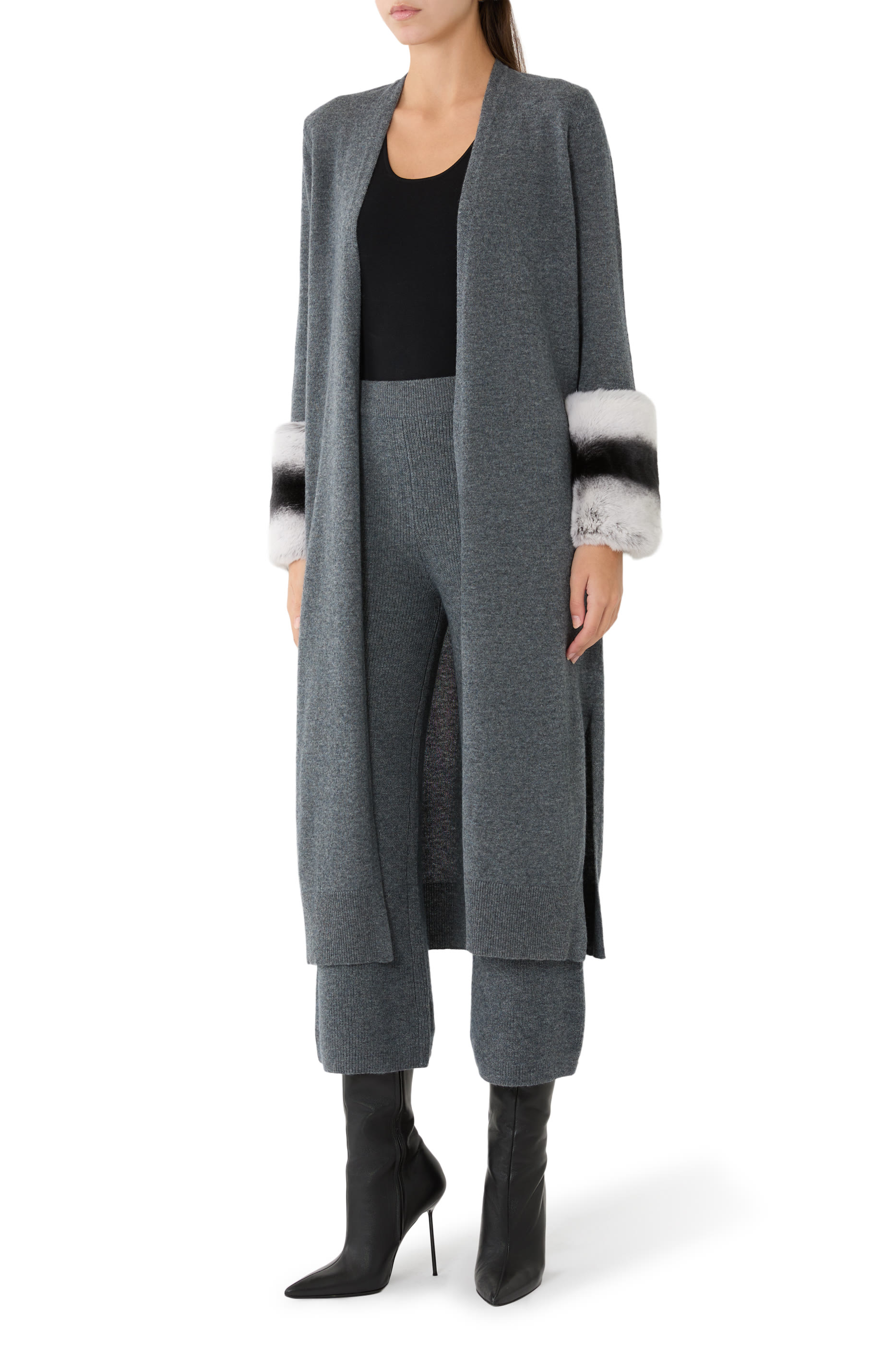 Long Cuff Cardigan
