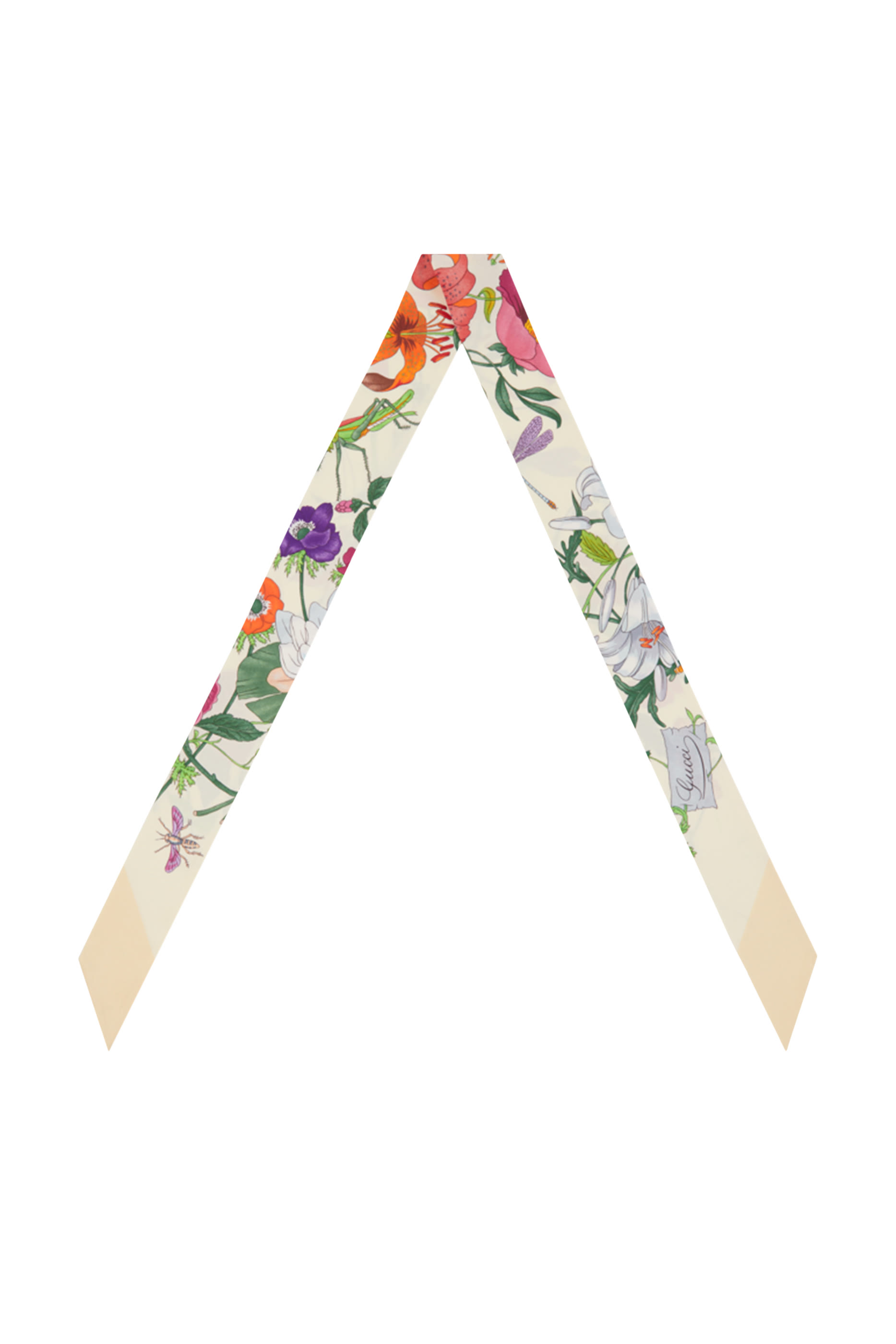  Printed Silk Twill Ribbon