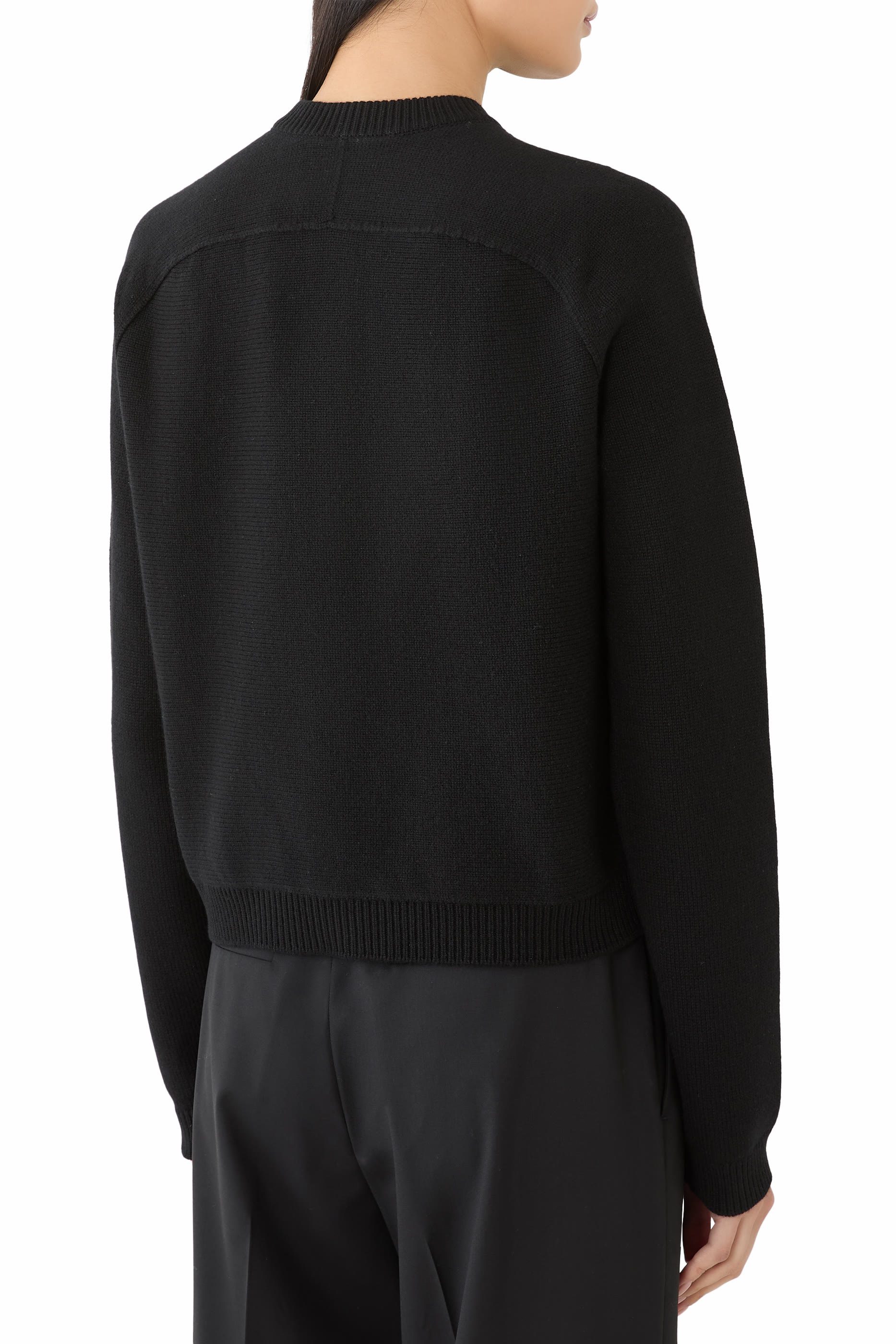  Wool Cashmere Cardigan with Horsebit 