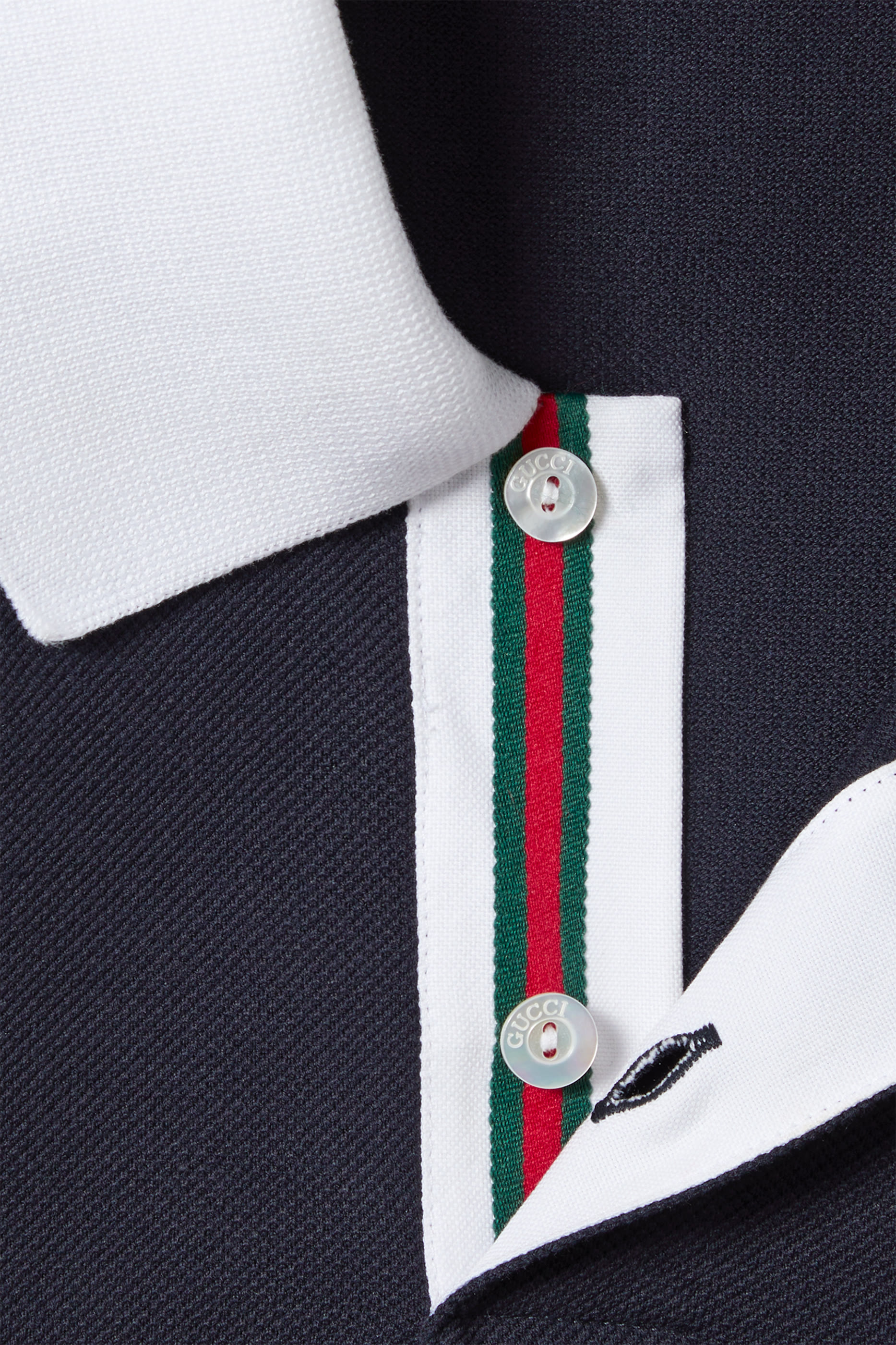 Stretch Cotton Piqué Polo Shirt 