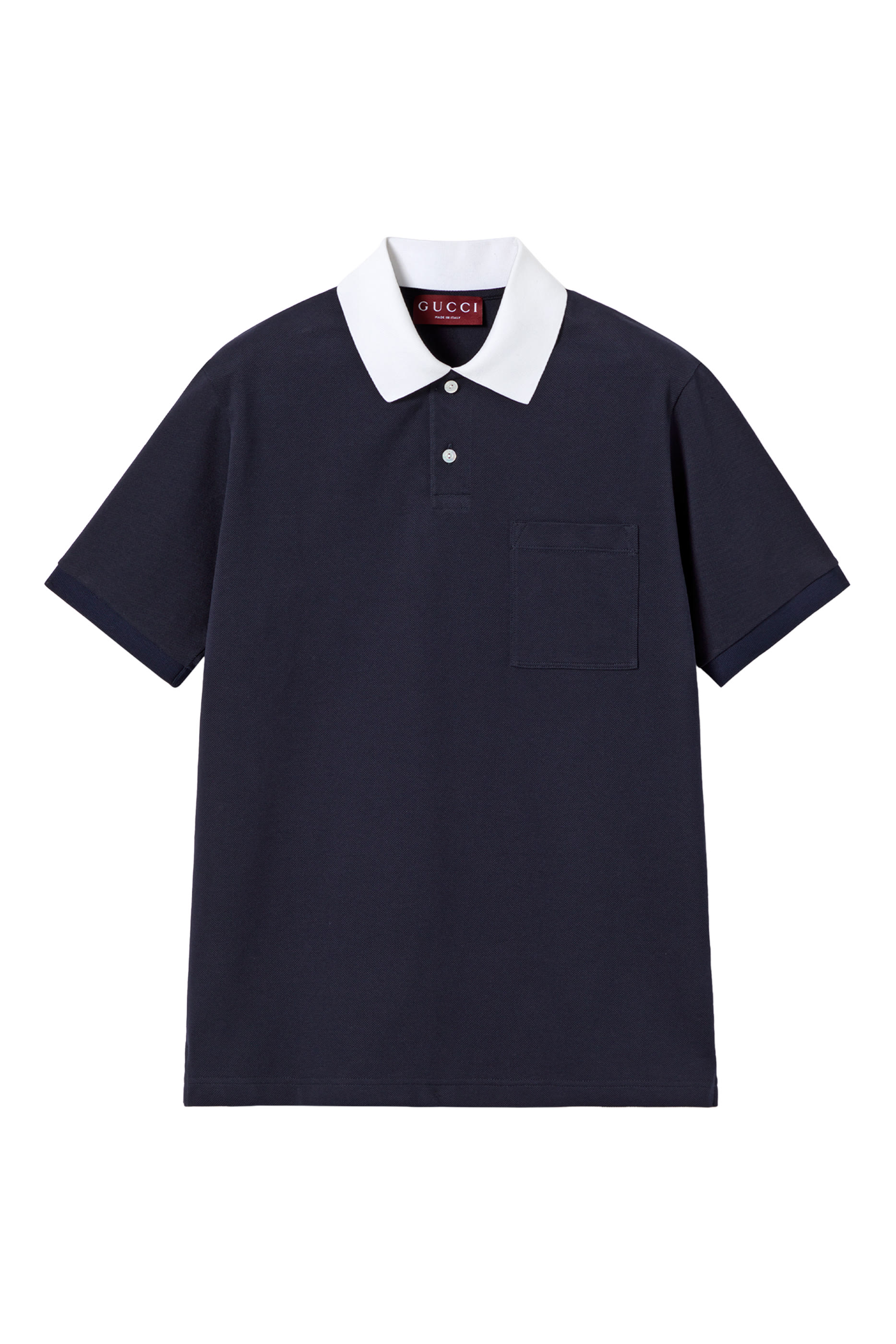 Stretch Cotton Piqué Polo Shirt 