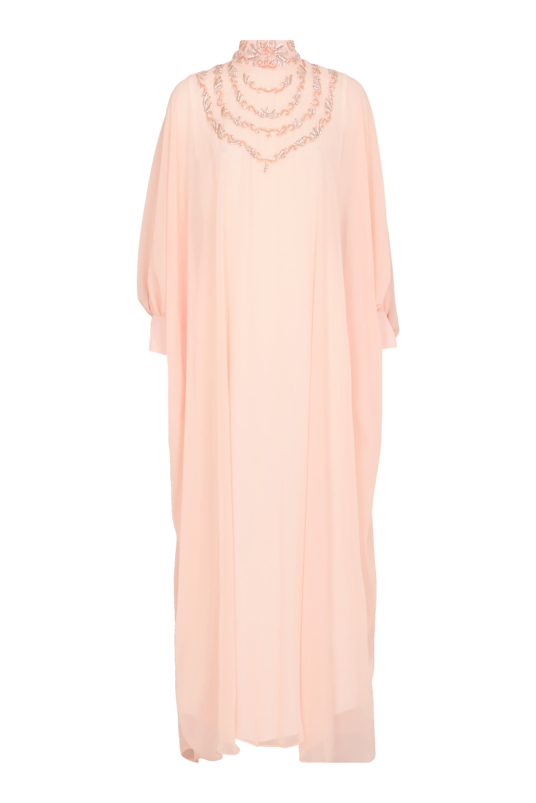 High Neck Embellished Kaftan