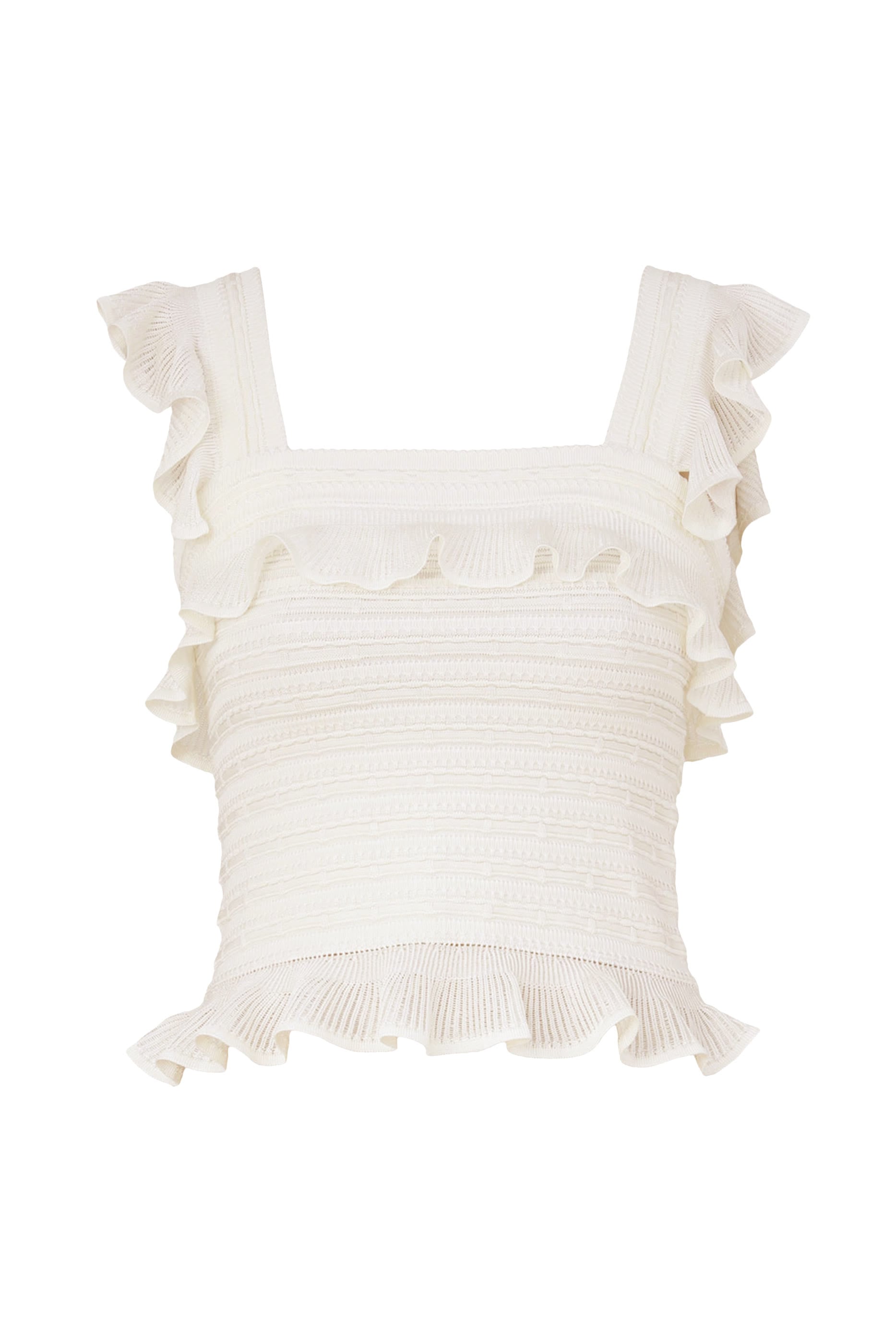 Luna Lace Frill Camisole