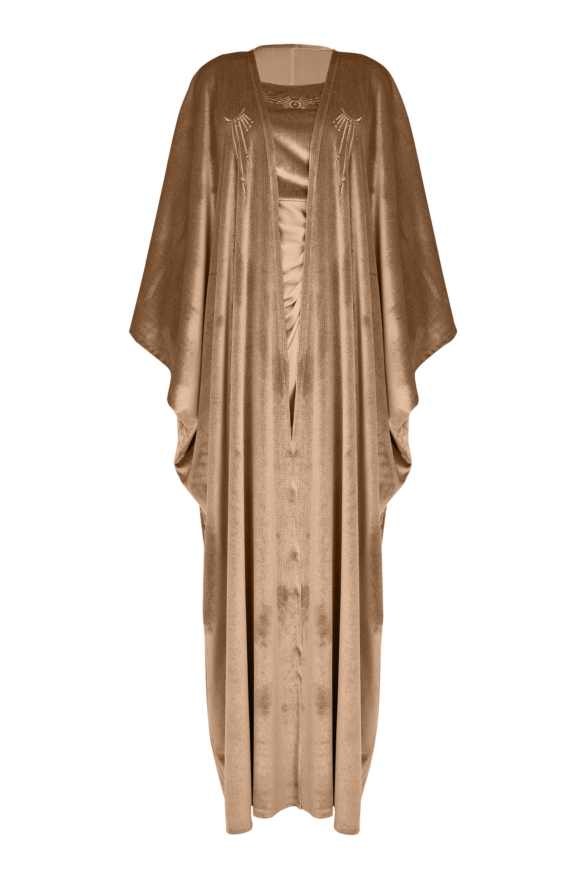  Velvet Wrapped Kaftan