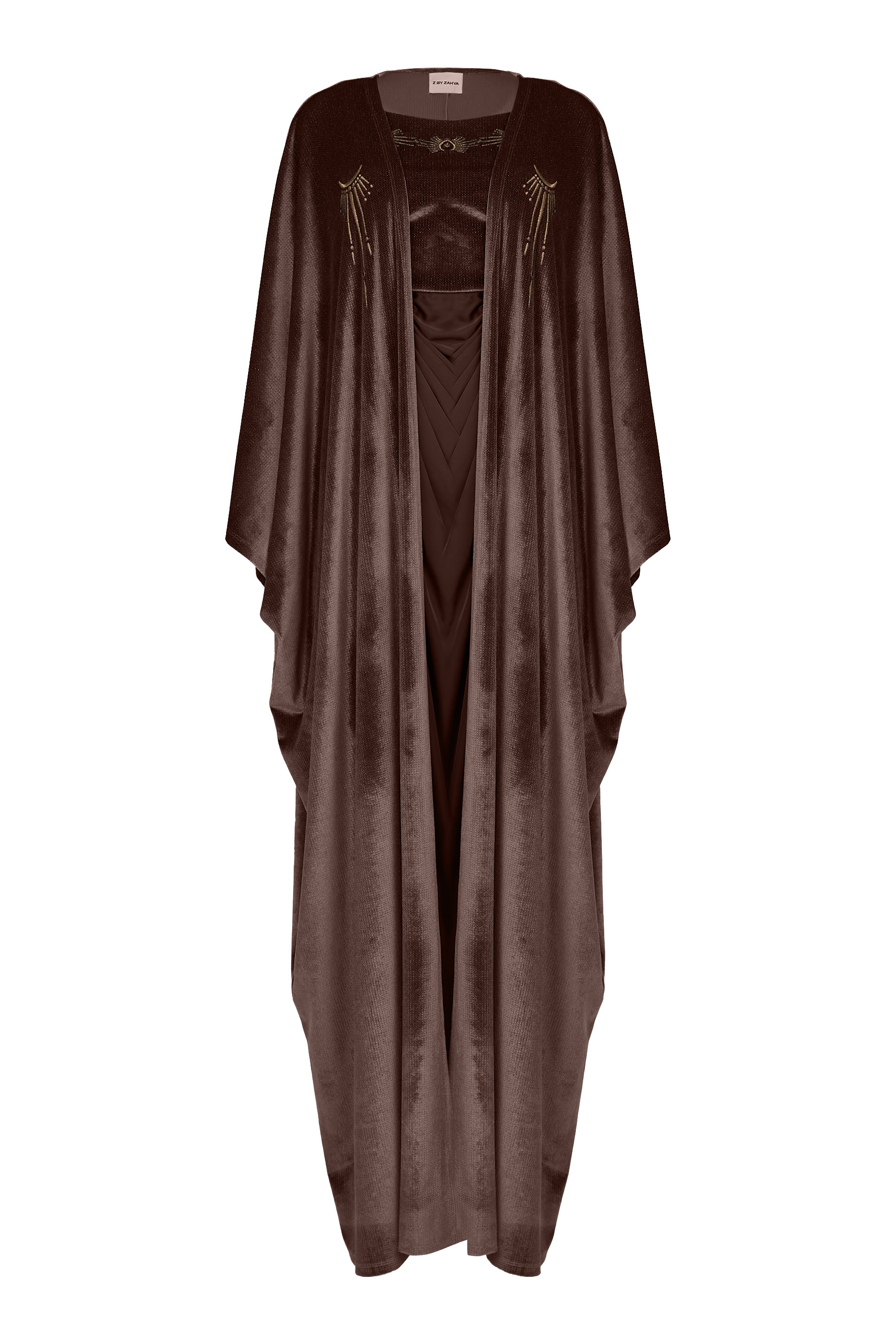  Velvet Wrapped Kaftan