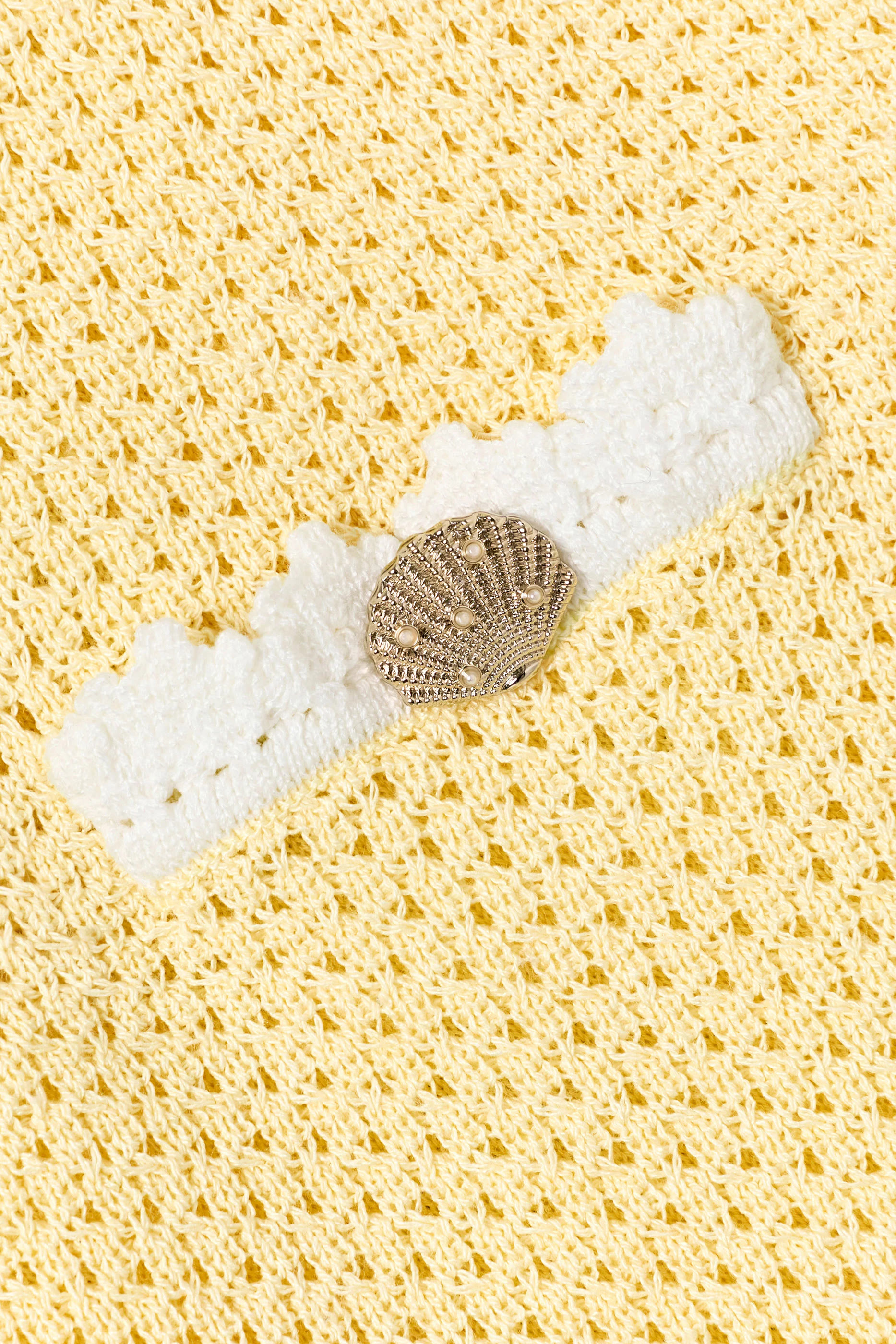 Kids Pointelle Knit Shorts