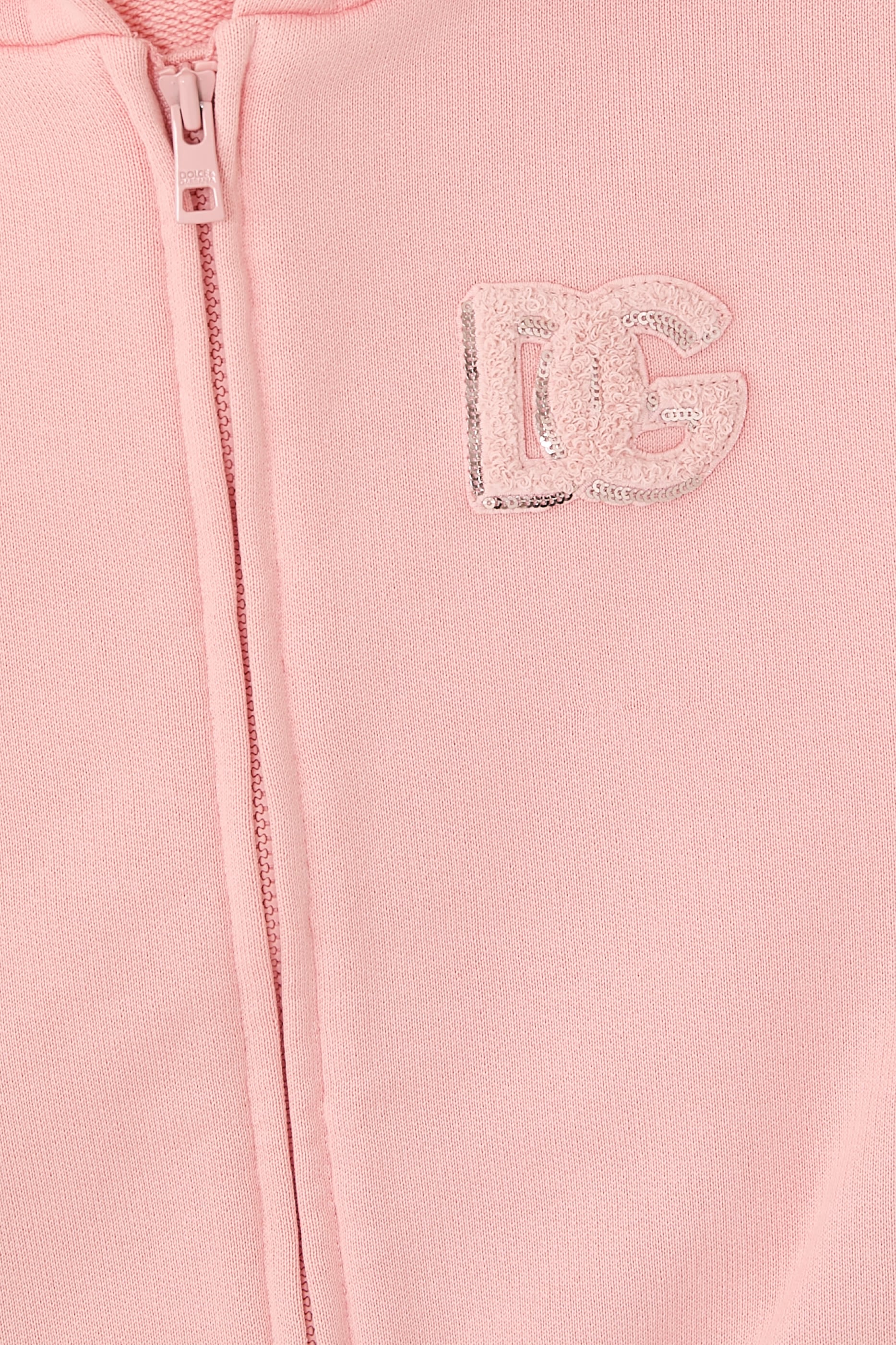 Kids Fleece Hoodie with DG Patch