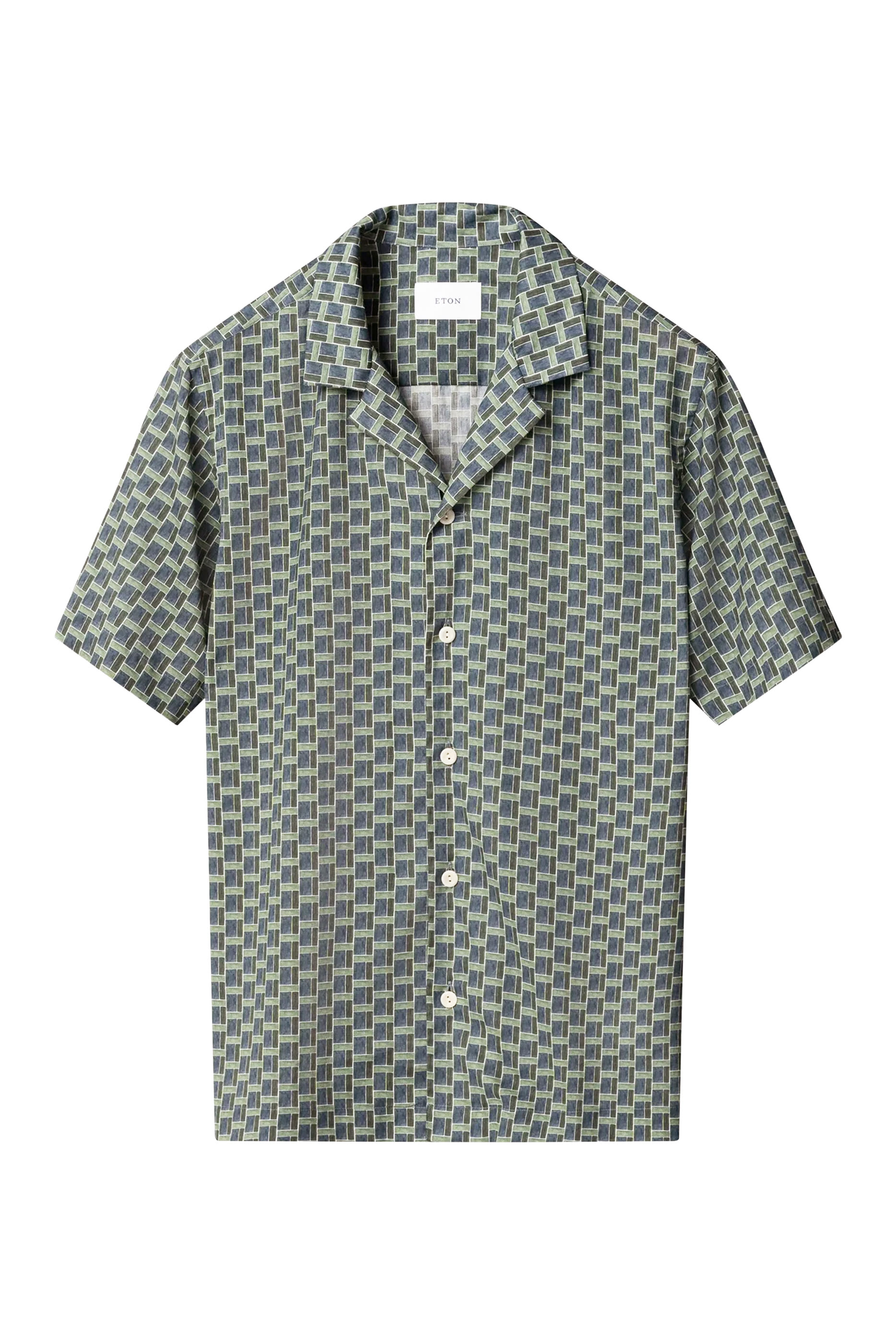 Geometric Resort Relaxed Fit Shirt