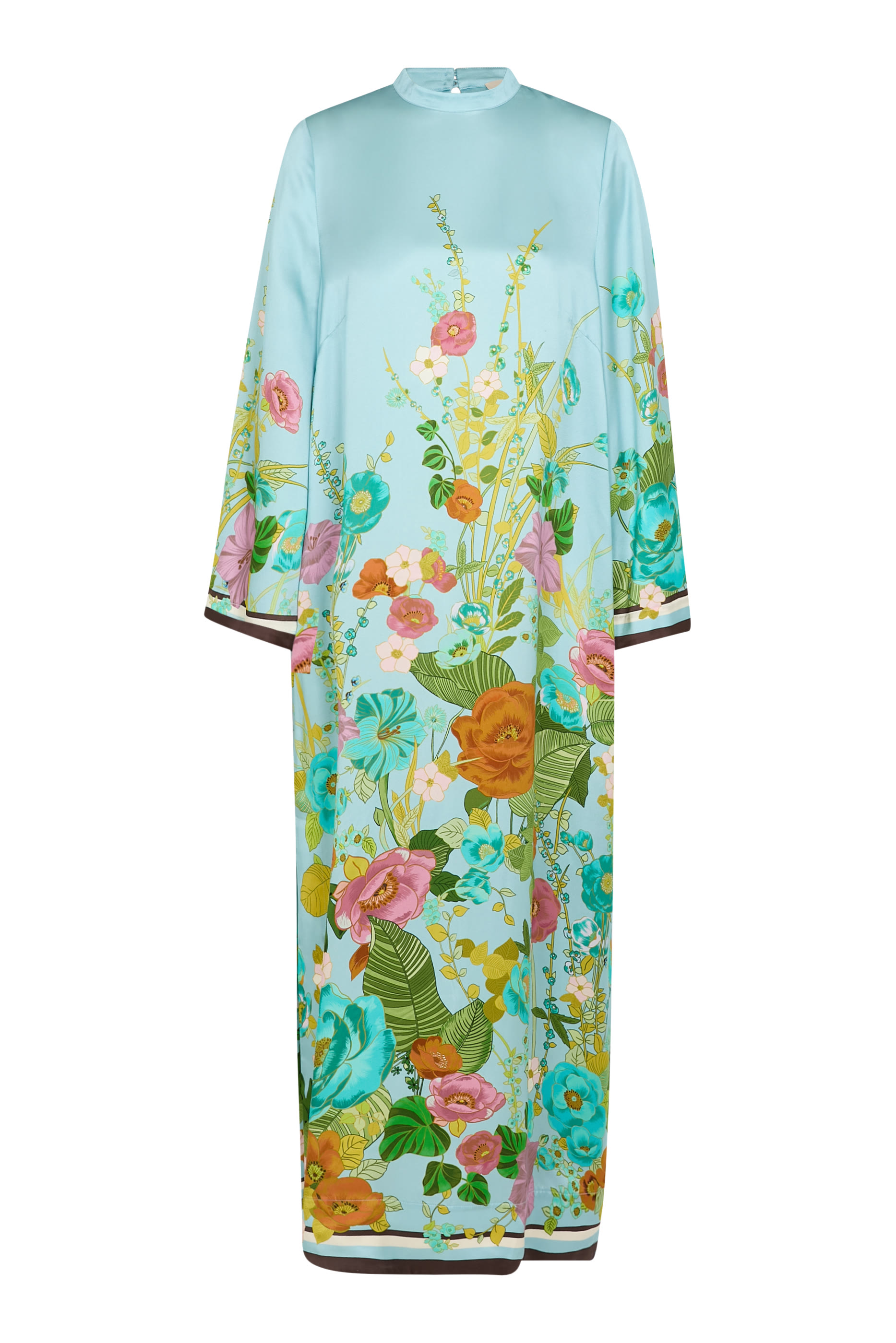 Silk Midi Dress