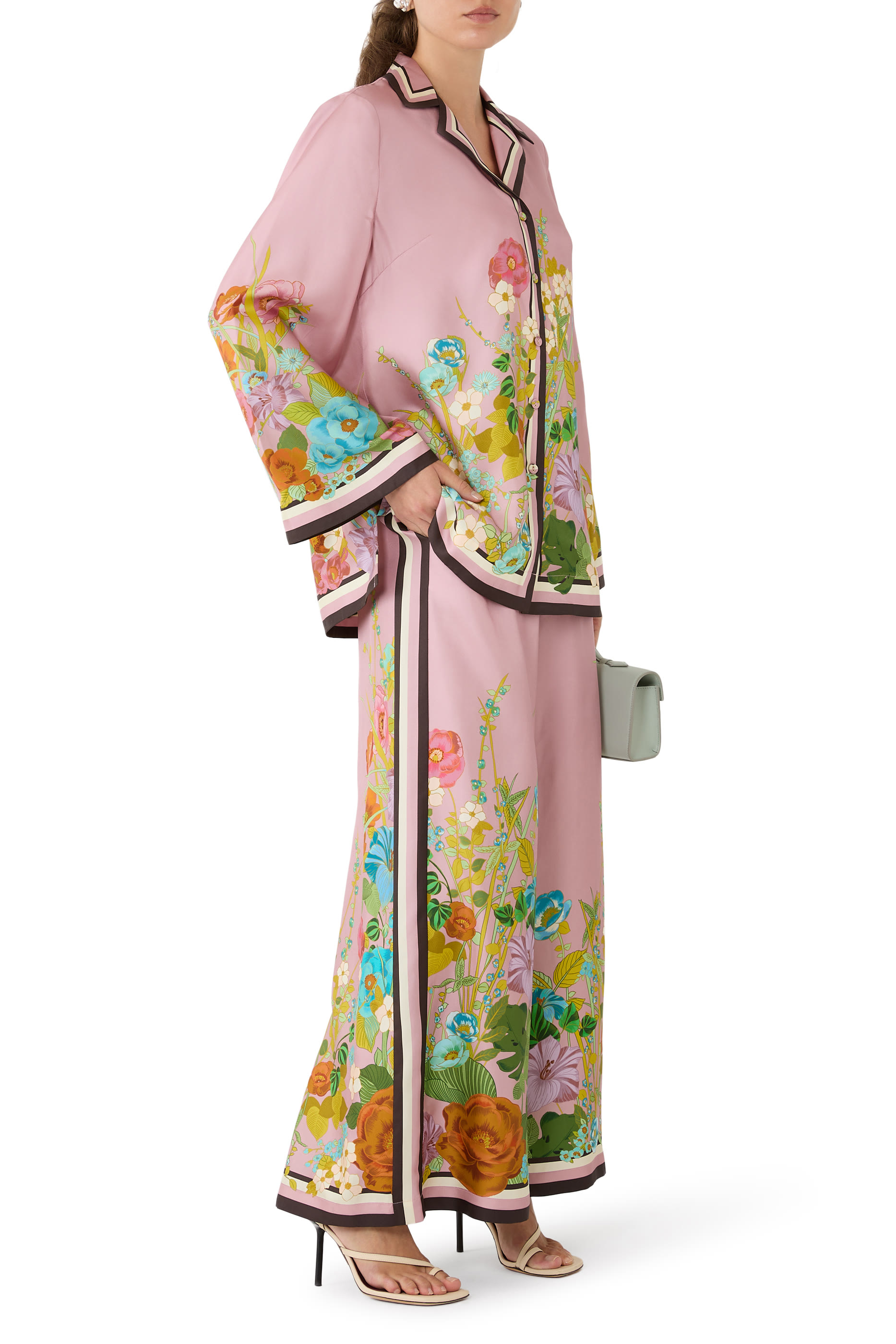 Clemenza Silk Pants