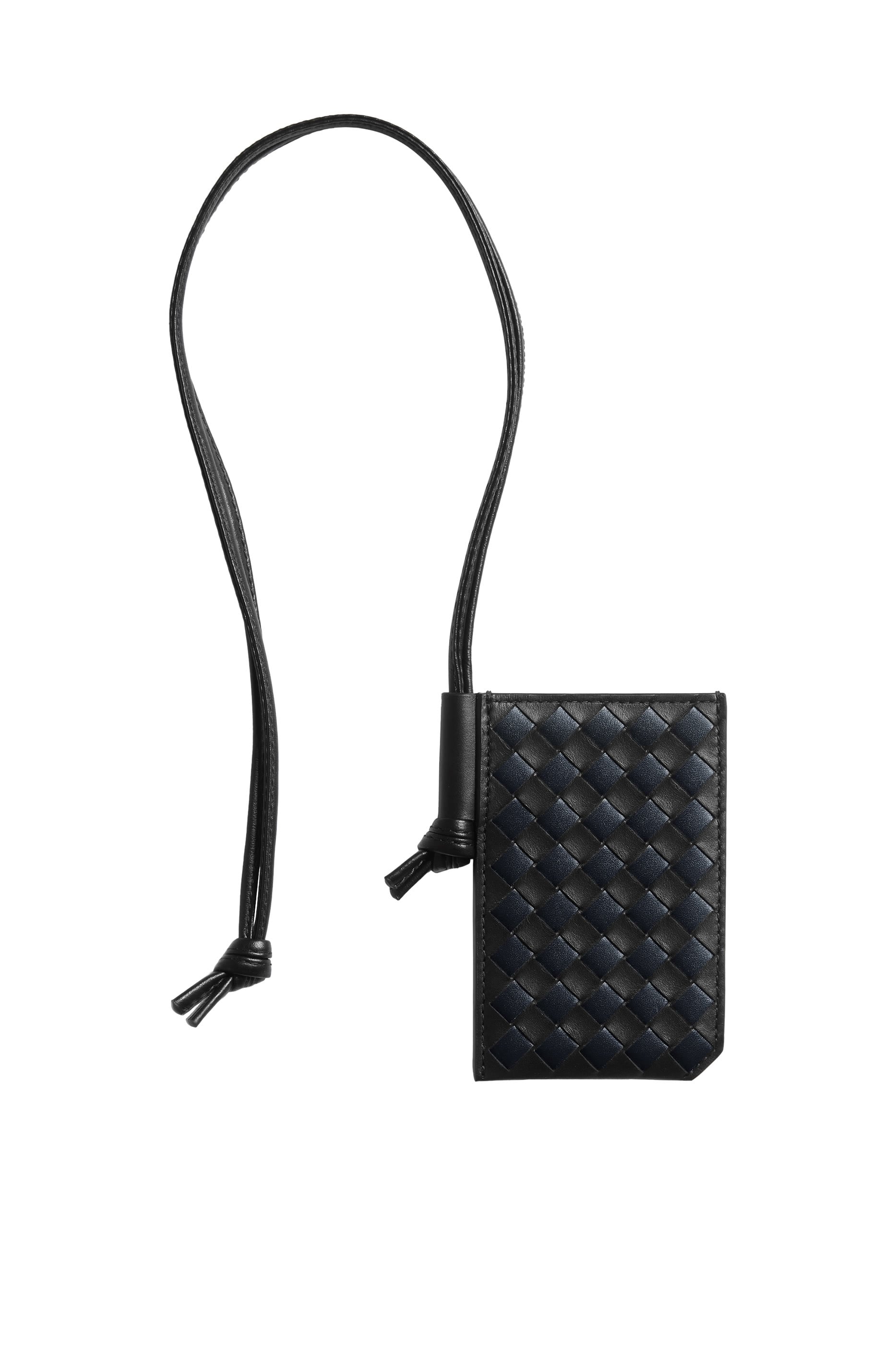 Intrecciato Piccolo Badge Holder