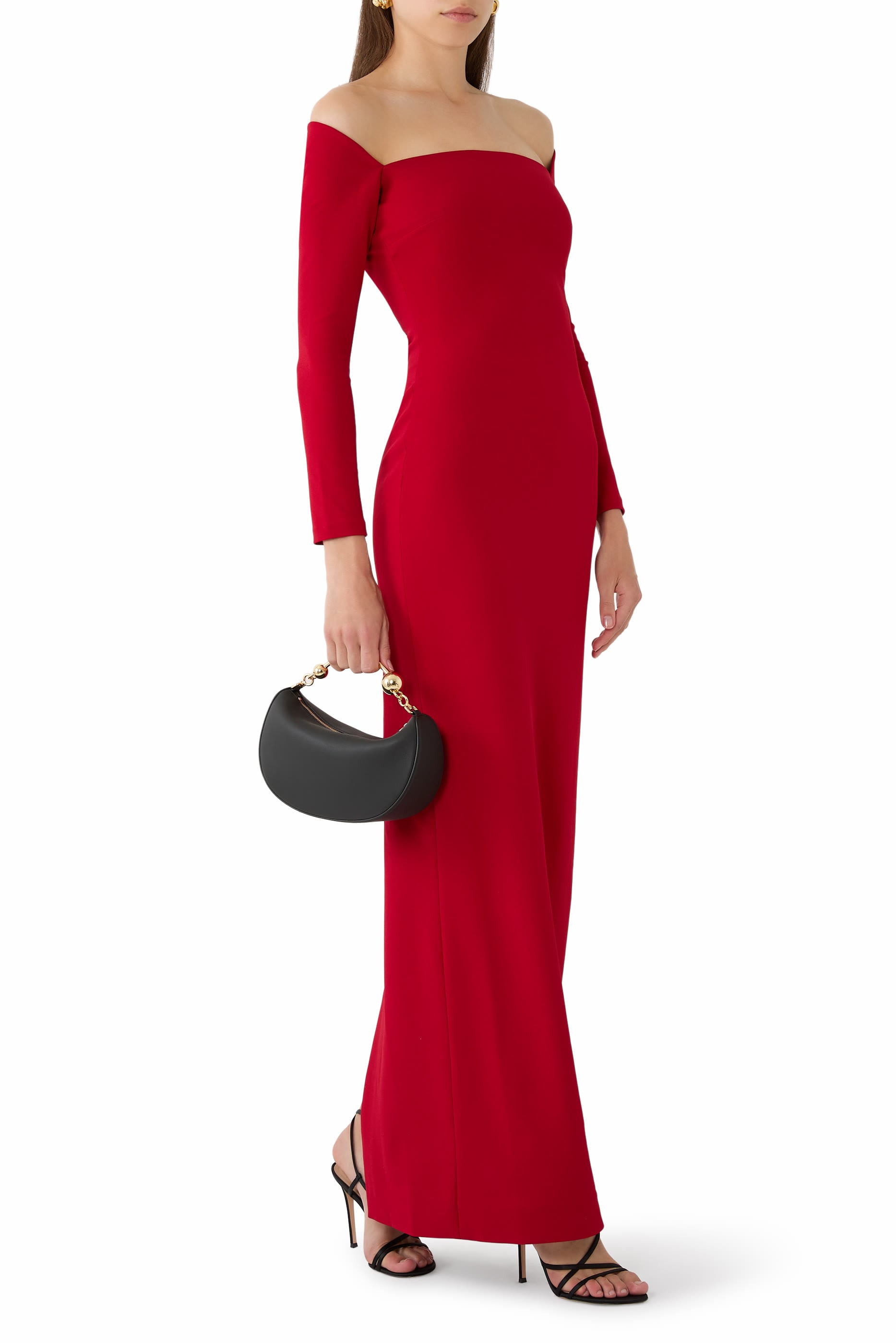 Lolita Crêpe Maxi Dress