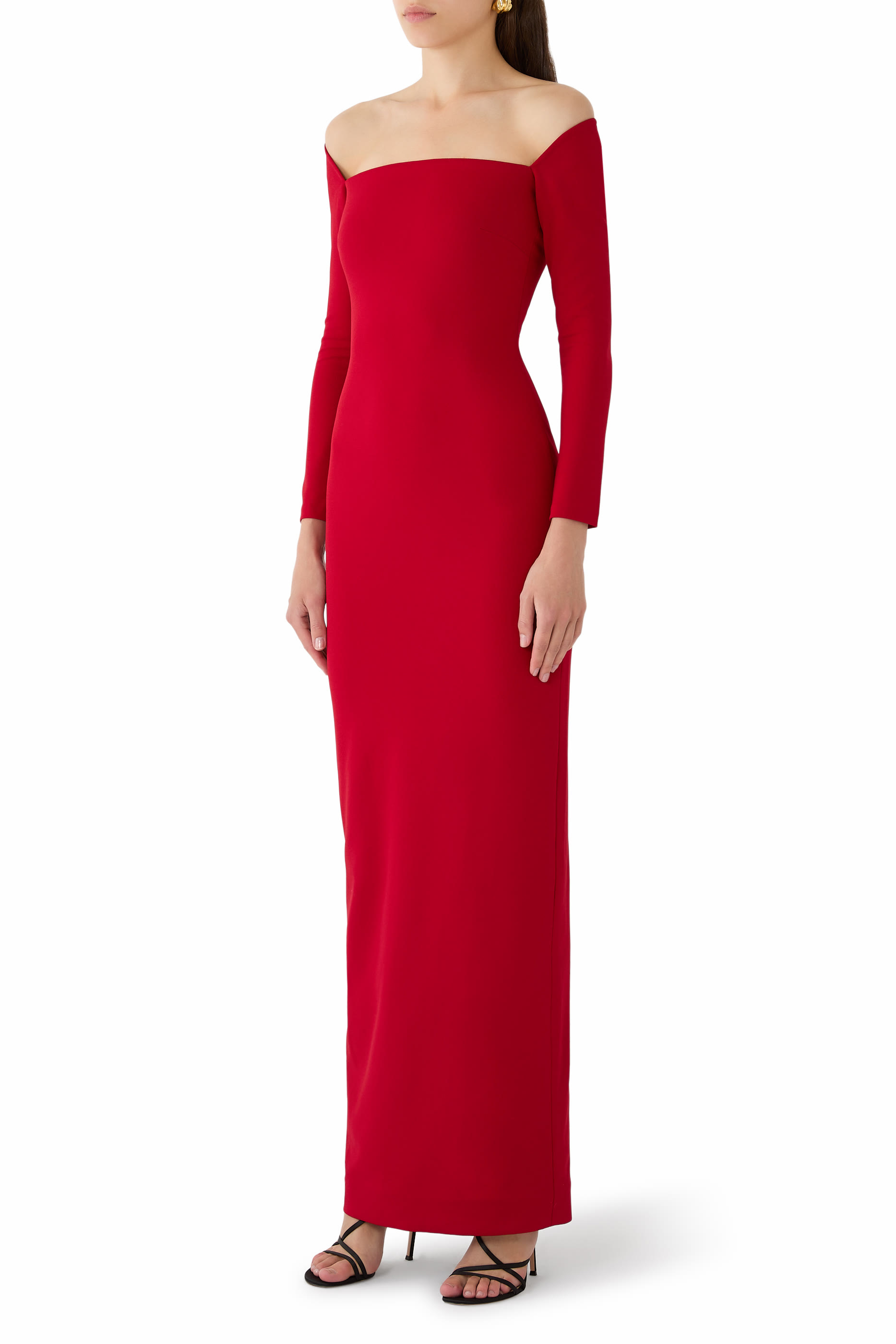 Lolita Crêpe Maxi Dress
