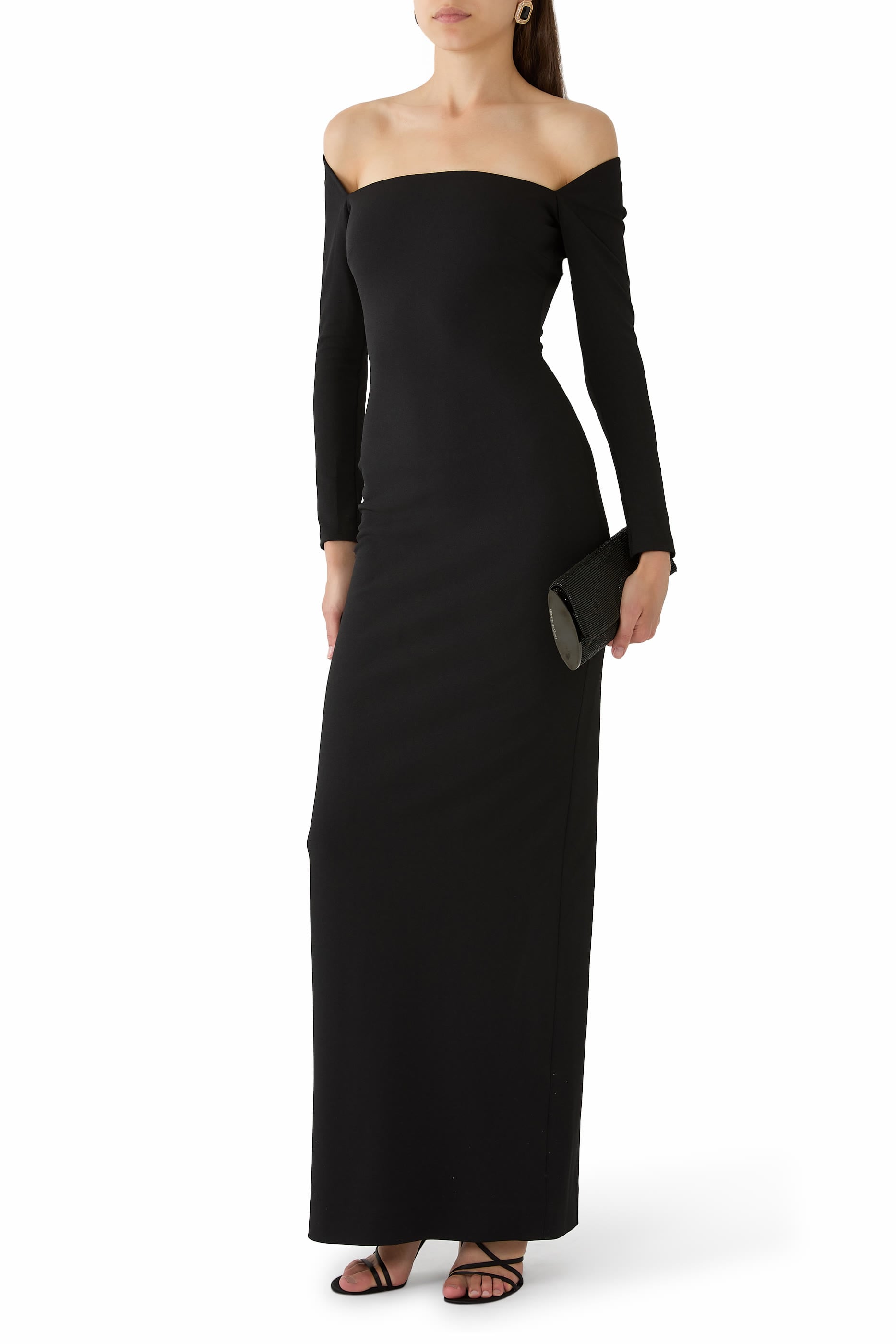 Lolita Crêpe Maxi Dress