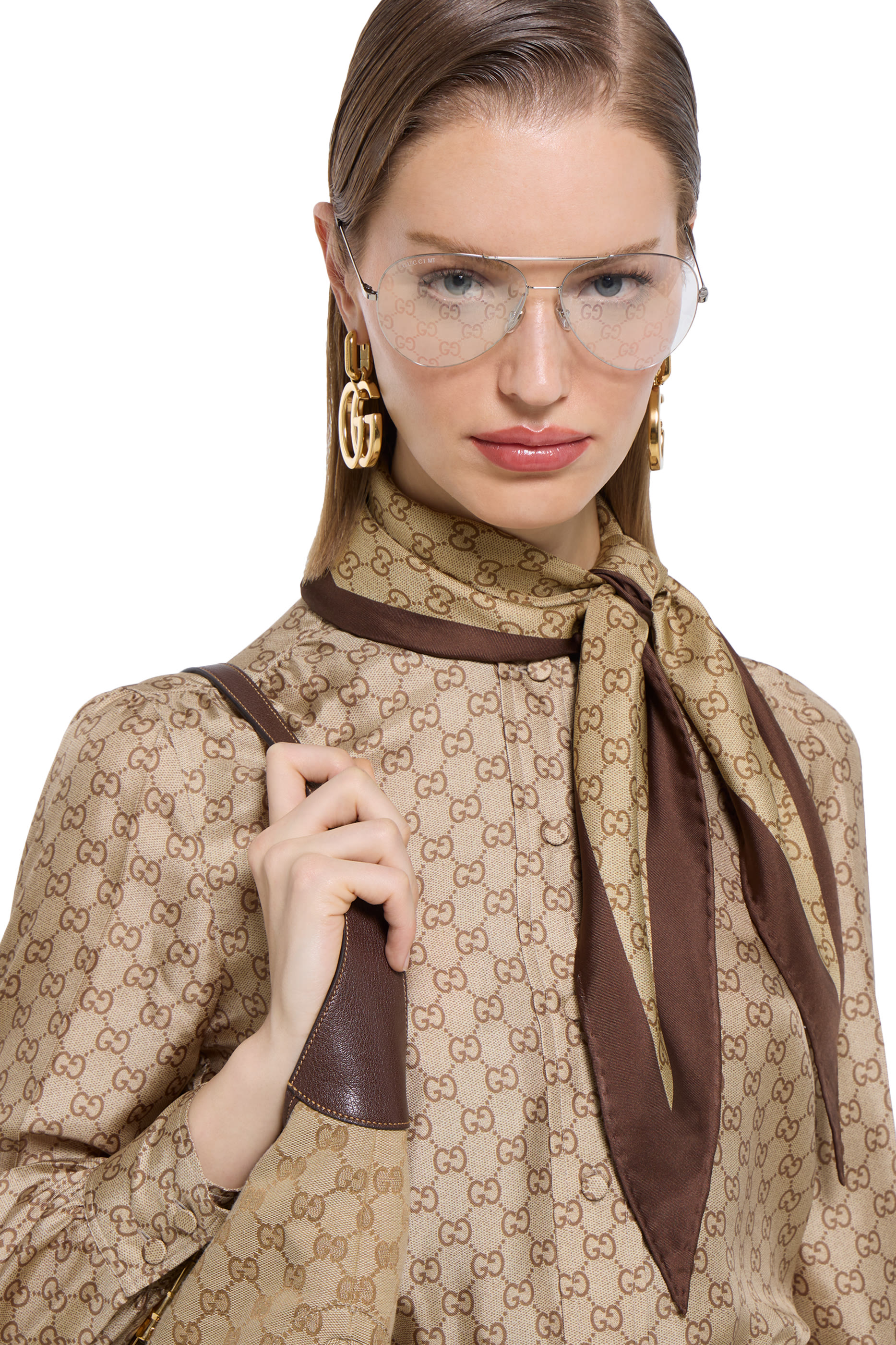  Printed Silk Twill Carré