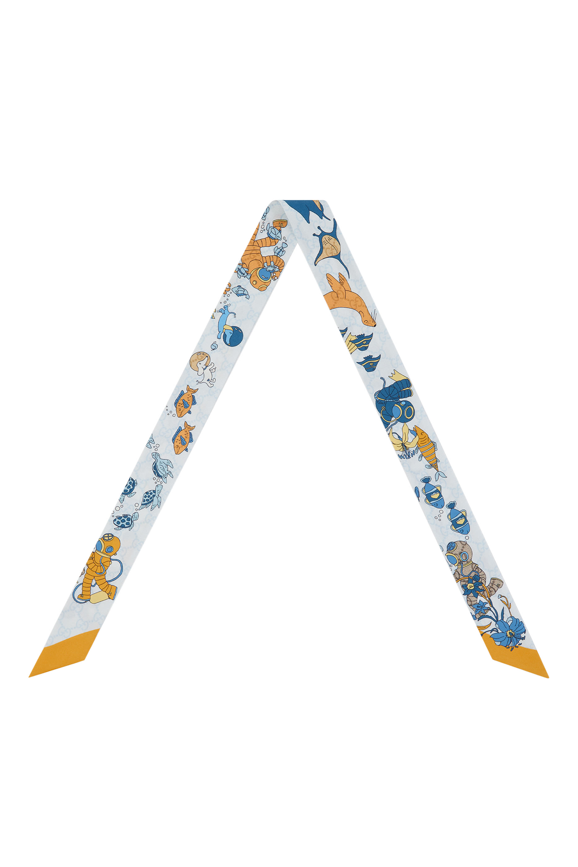  Printed Silk Ribbon