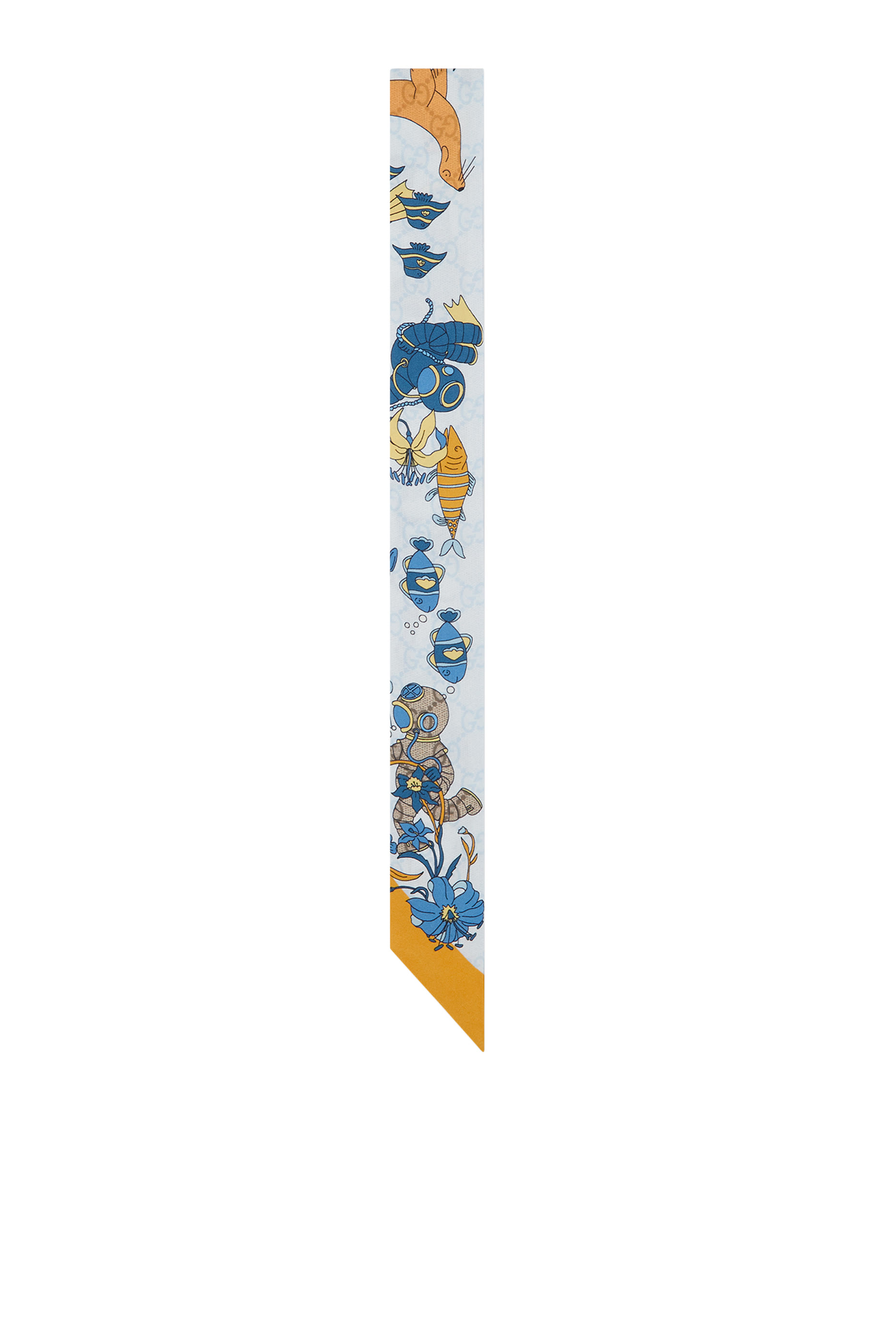  Printed Silk Ribbon