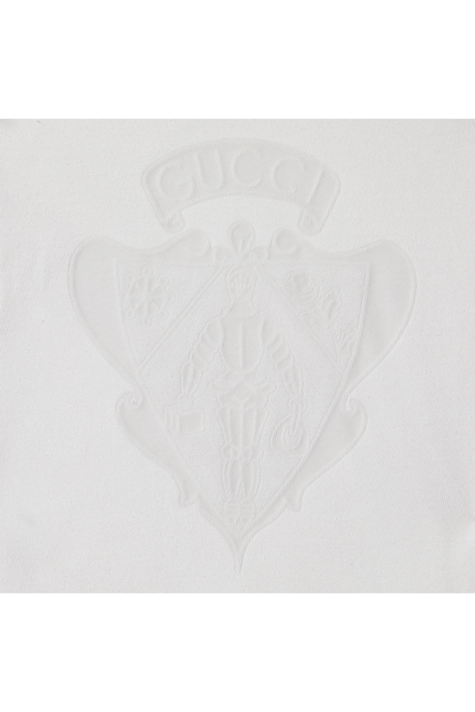  Cotton Jersey T-Shirt with Devoré Detail