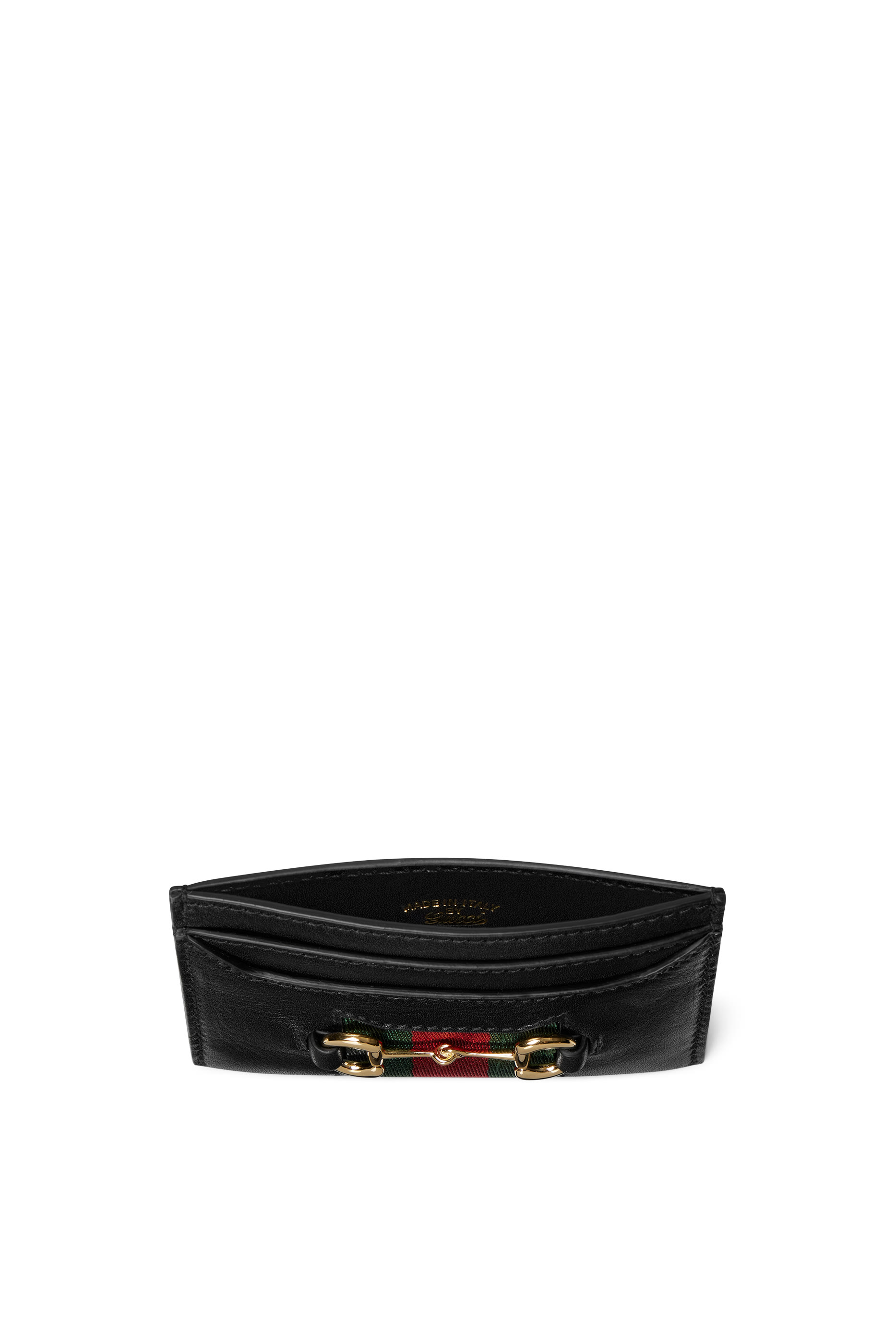 Horsebit Web Card Case
