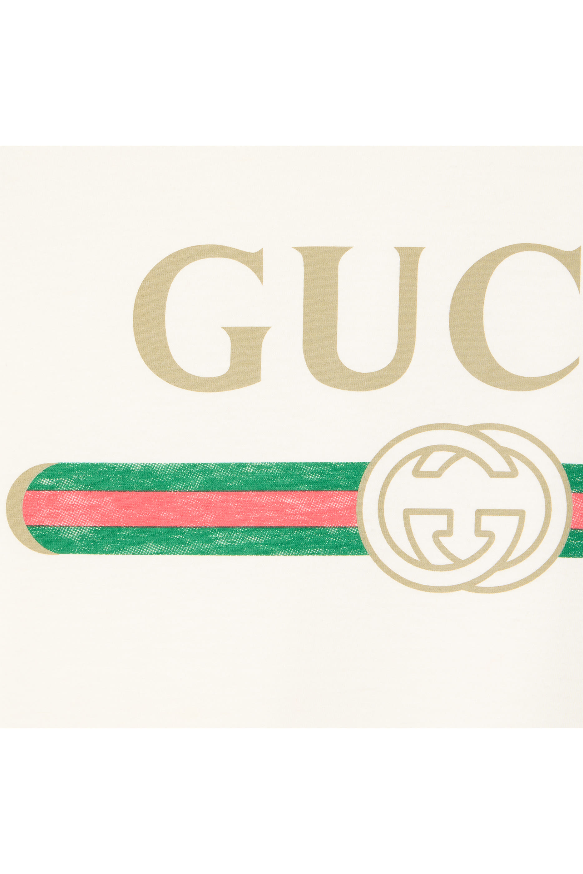  Logo Cotton Jersey and Silk T-Shirt 