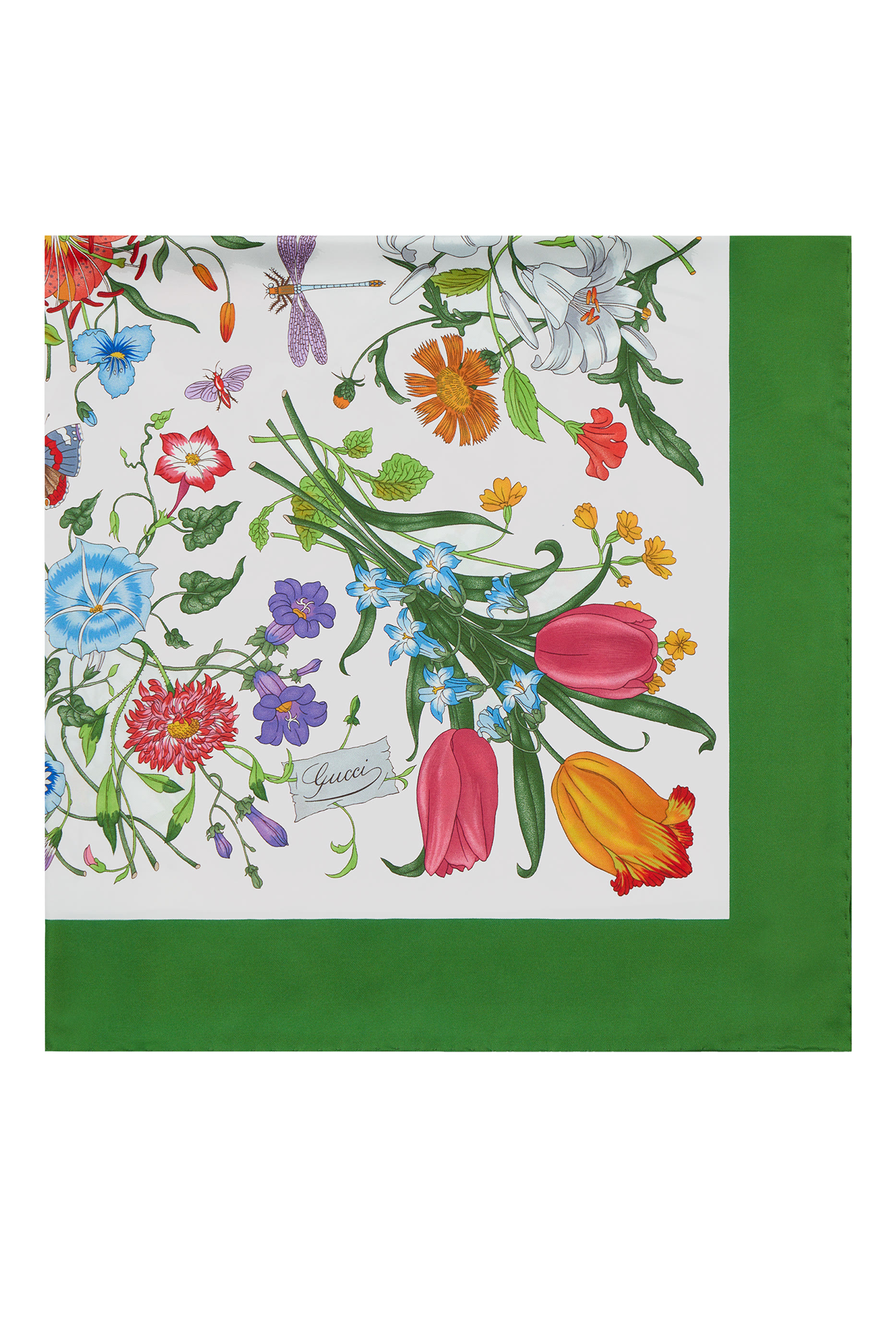 Printed Silk Carré 