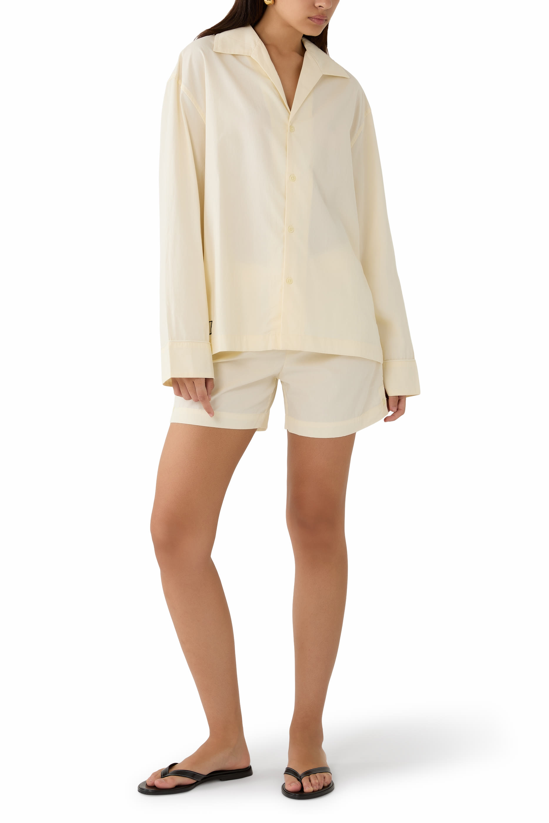 Logo Pajama Shorts