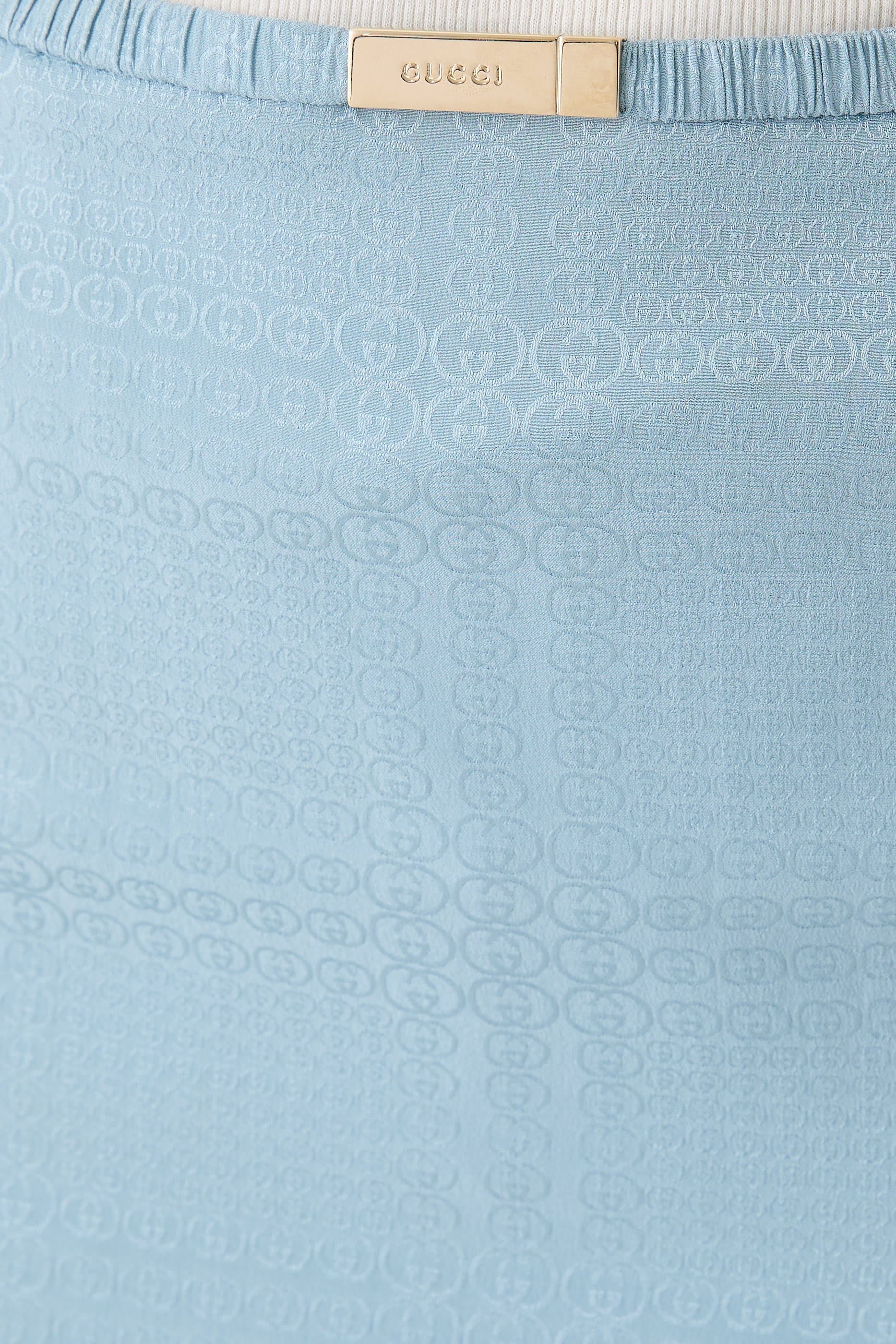Interlocking G Silk Jacquard Skirt
