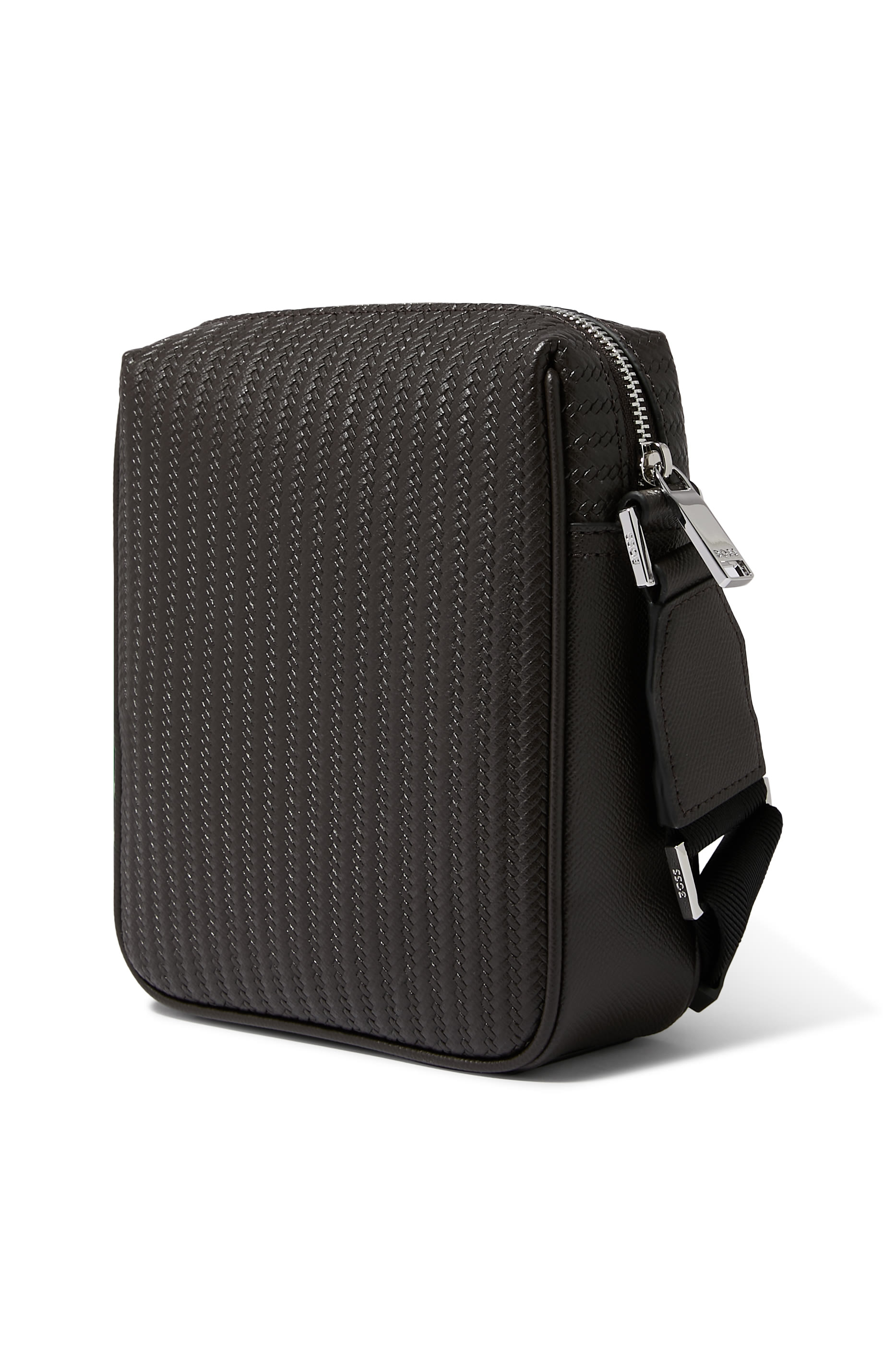 Embossed Pattern Reporter Bag