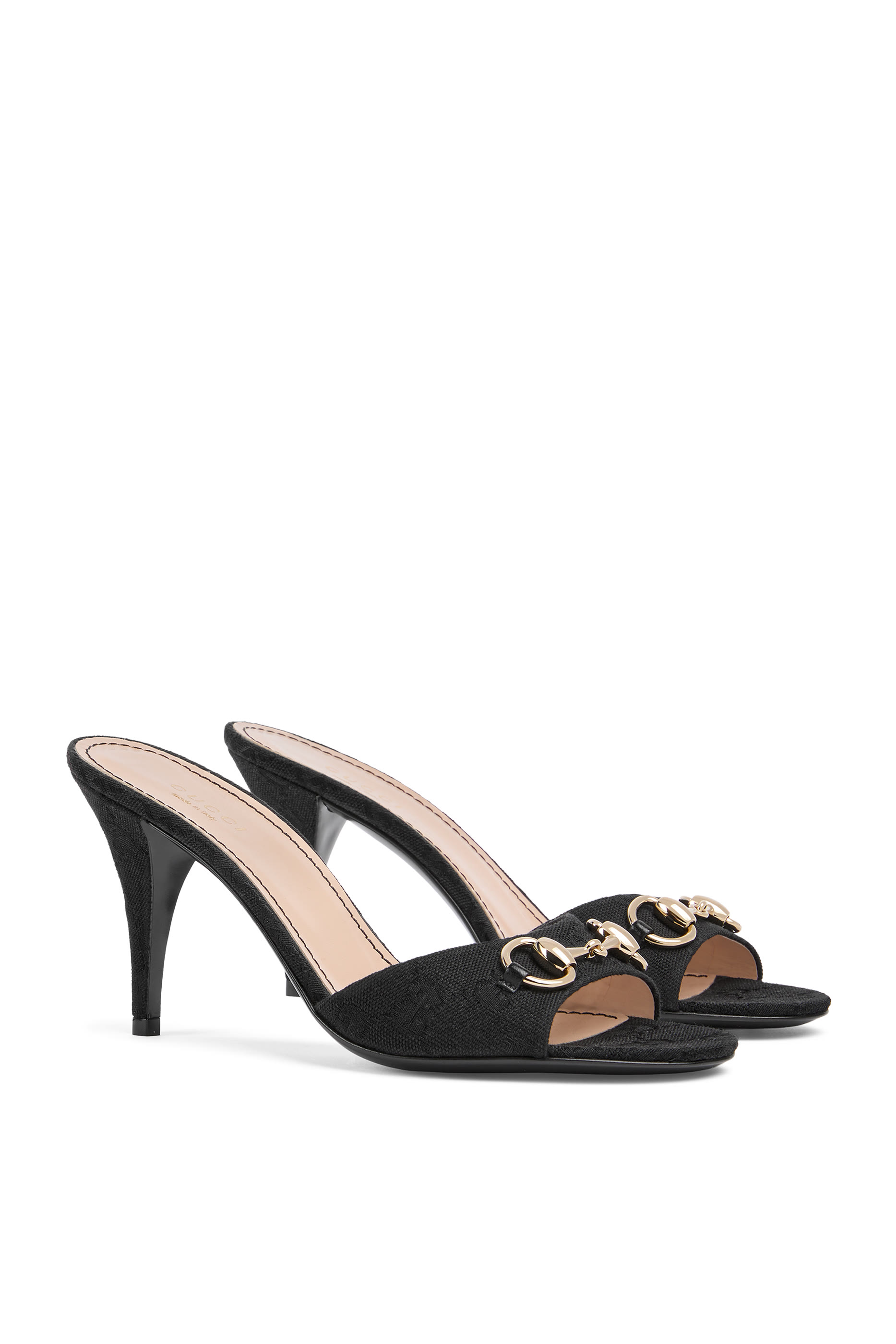 Logo Horsebit Sandals 85