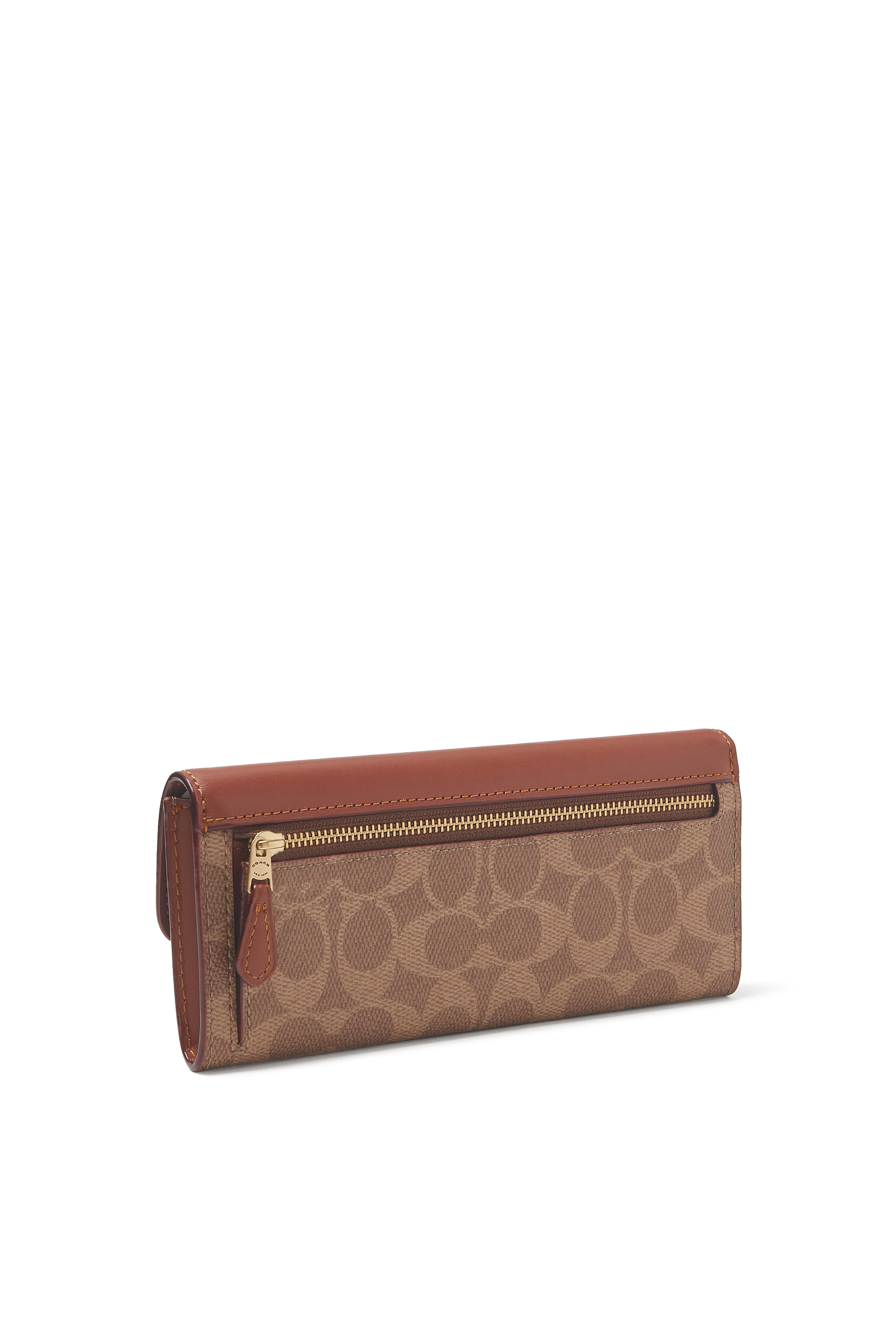 Essential Signature Canvas Long Wallet