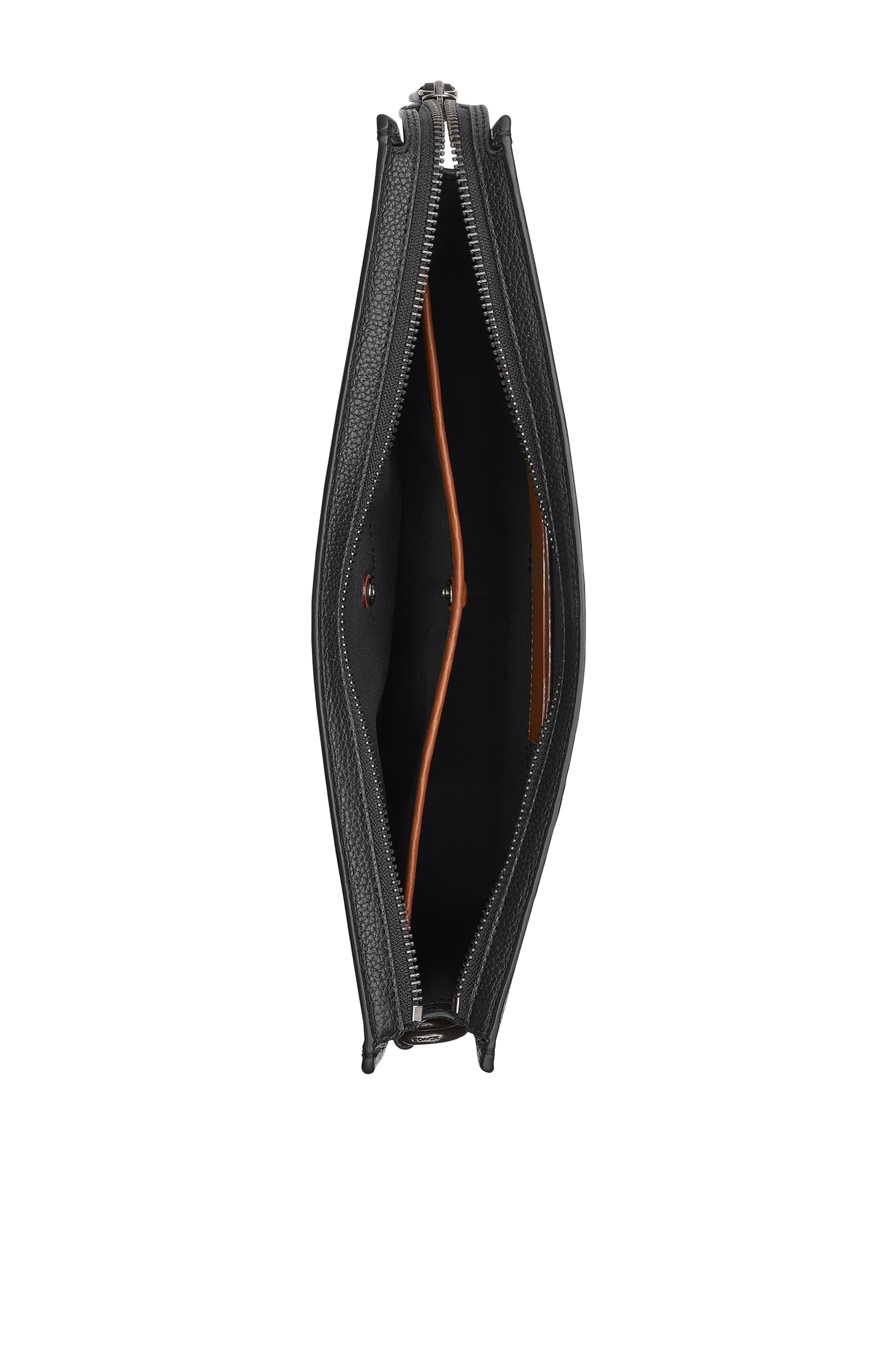  Logo Leather Pouch 