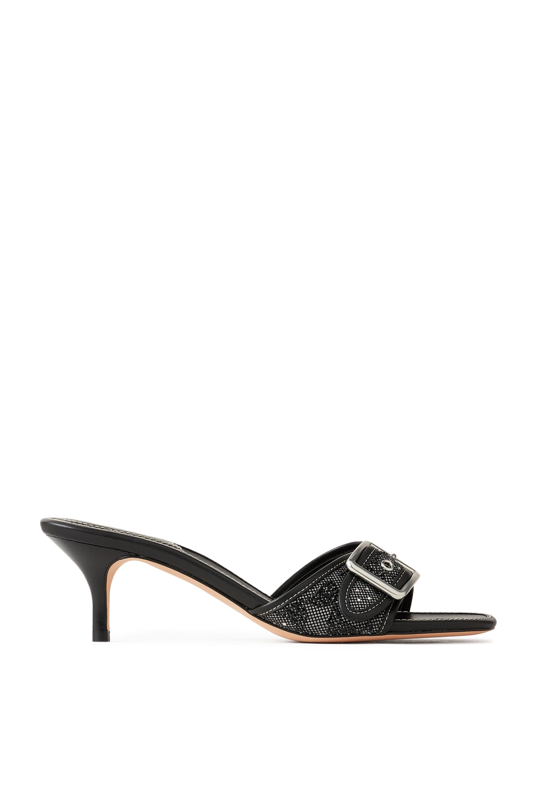  Margot 55 Sandals in Crystal Signature Jacquard