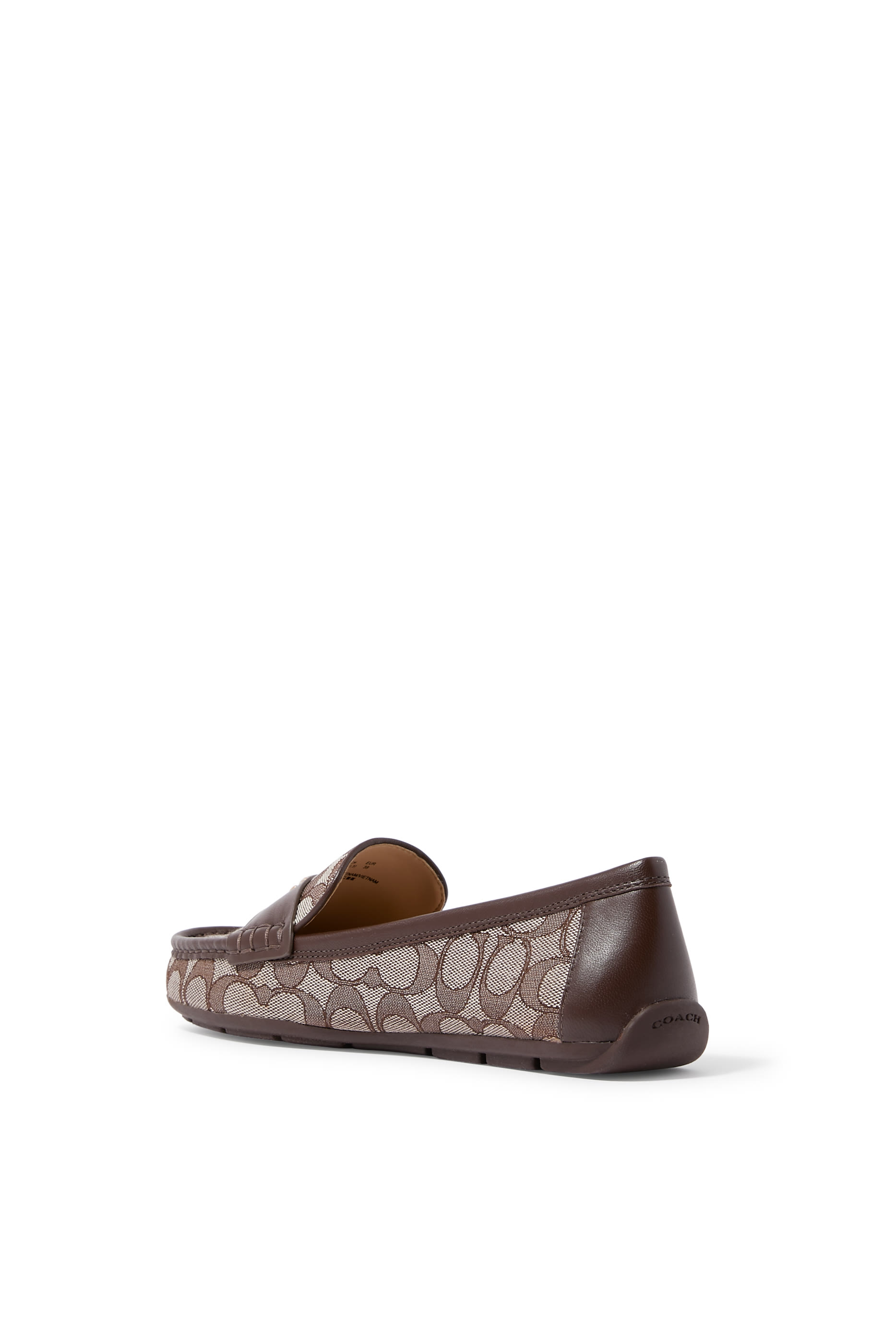  Sculpted Signature Loafers in Signature Jacquard